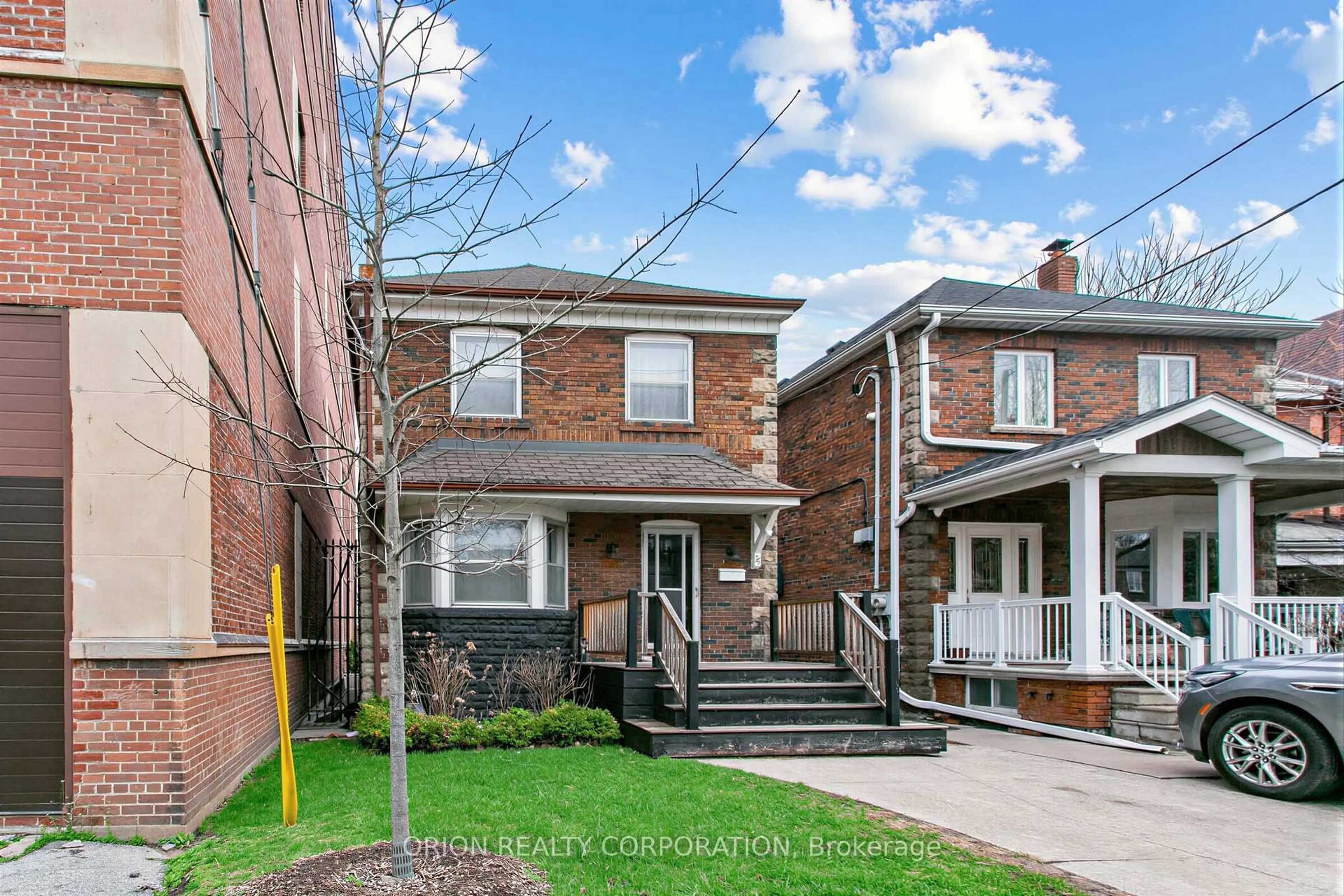 Home with brick exterior material, street for 76 St Annes Rd, Toronto Ontario M6J 3J9