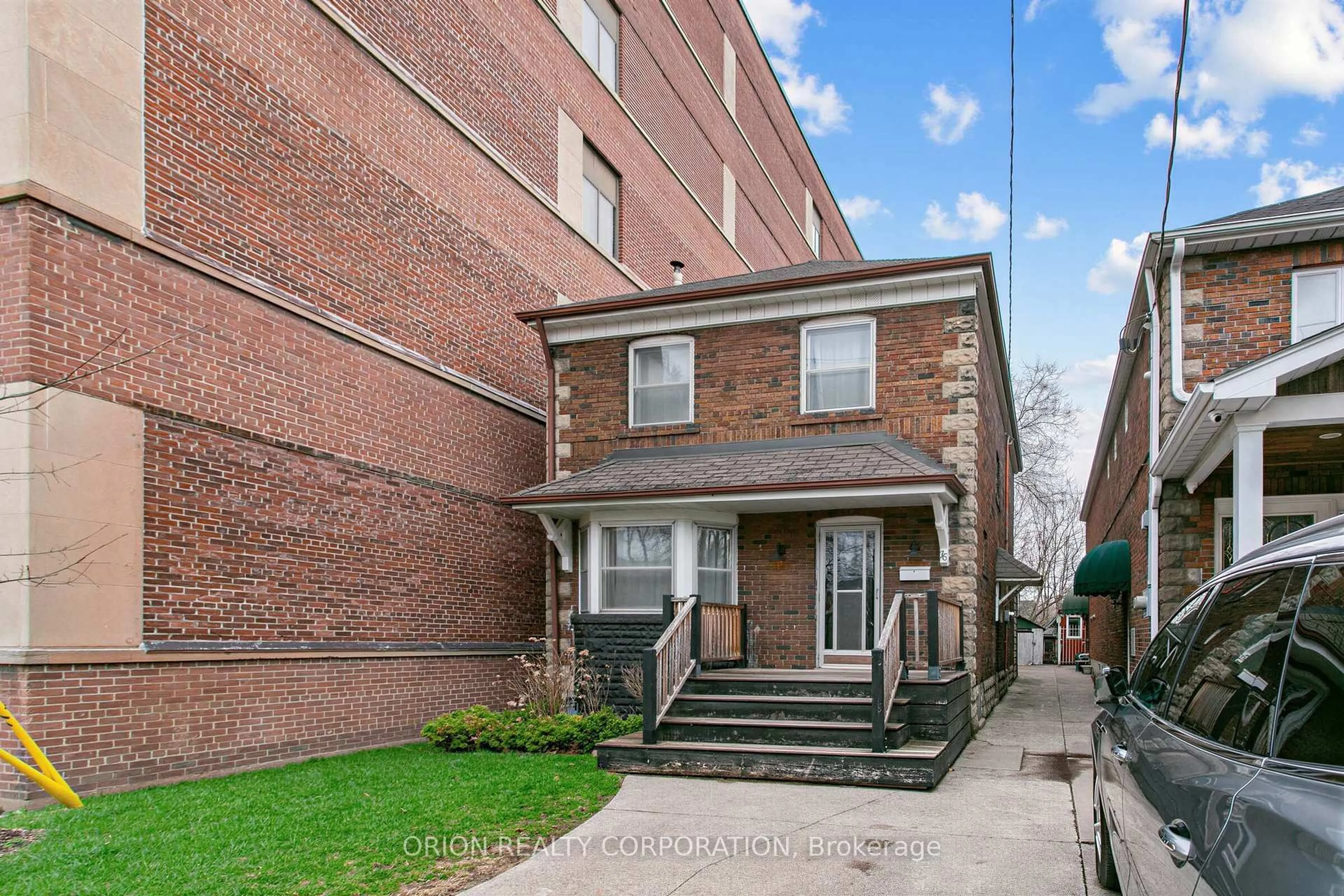 Home with brick exterior material, street for 76 St Annes Rd, Toronto Ontario M6J 3J9