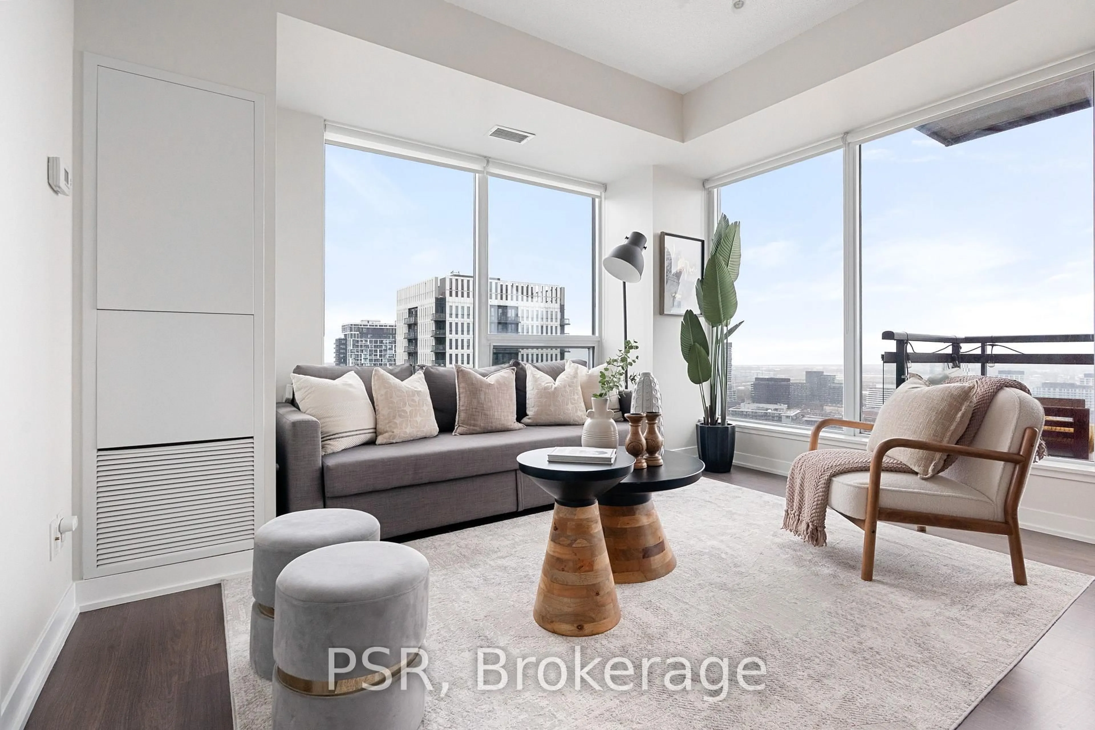 Living room with furniture, unknown for 225 Sackville St #2503, Toronto Ontario M5A 0B9