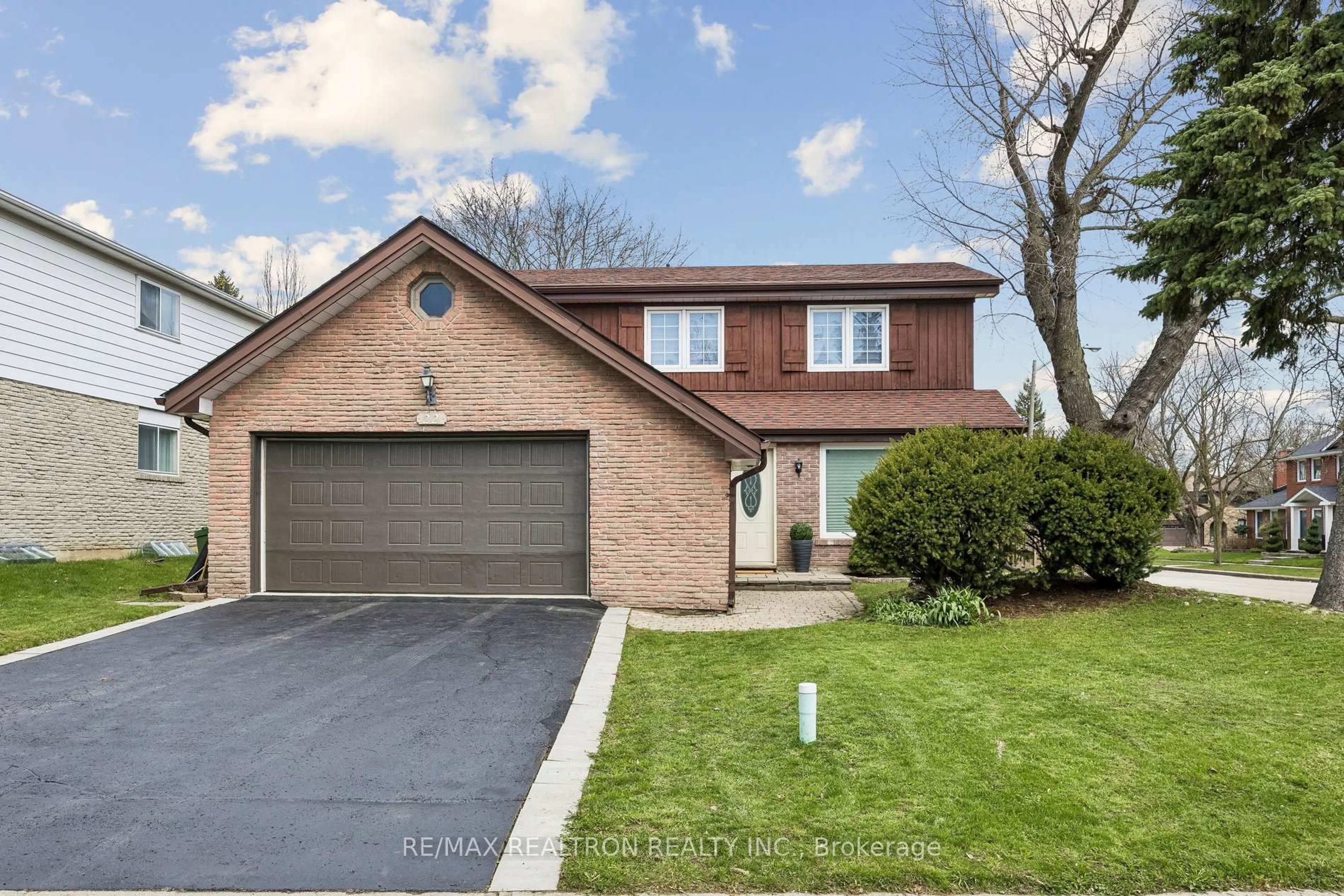 Home with brick exterior material, street for 22 Denlow Blvd, Toronto Ontario M3B 1P4