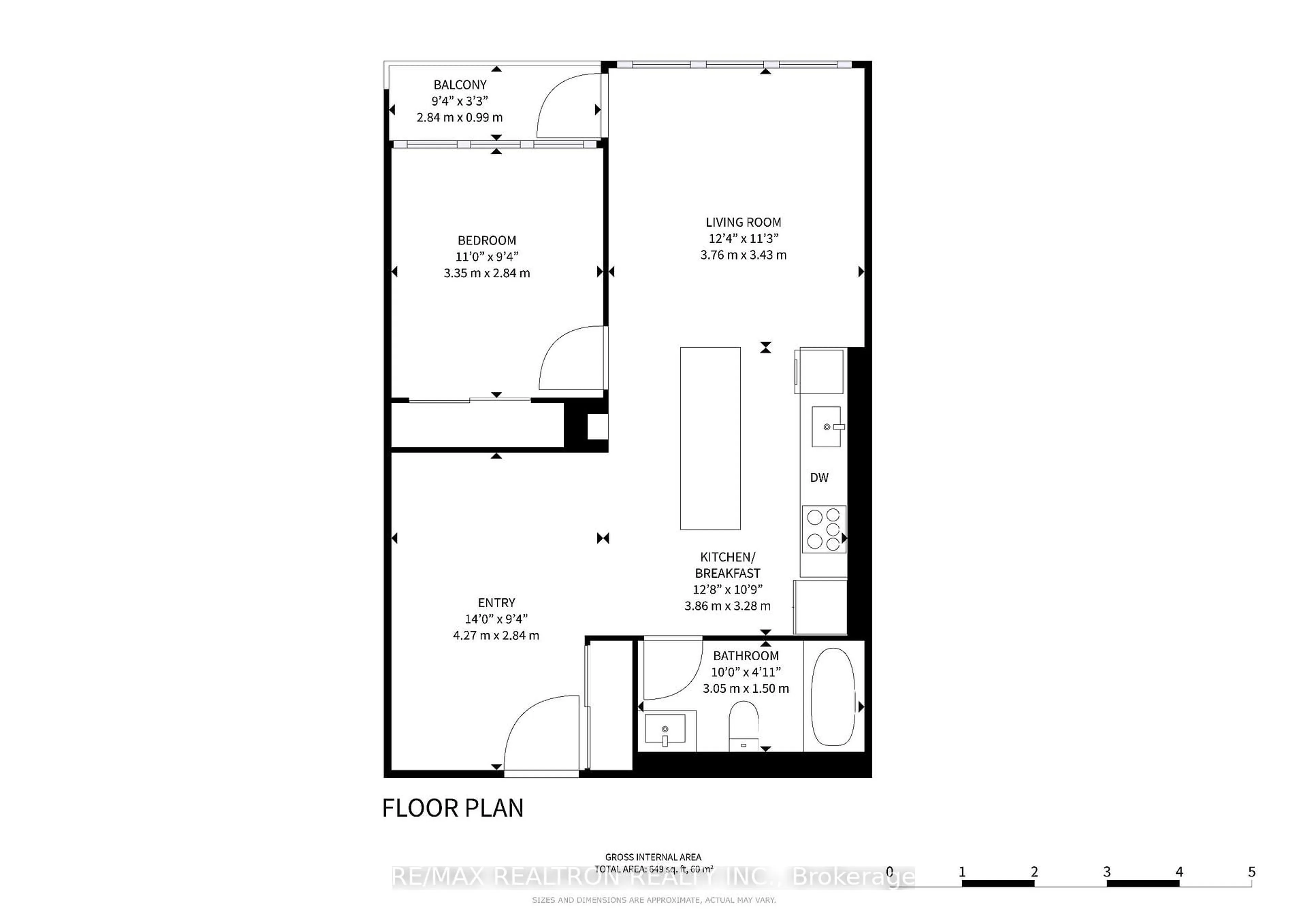 Floor plan for 15 Singer Crt #Ph06, Toronto Ontario M2K 0B1