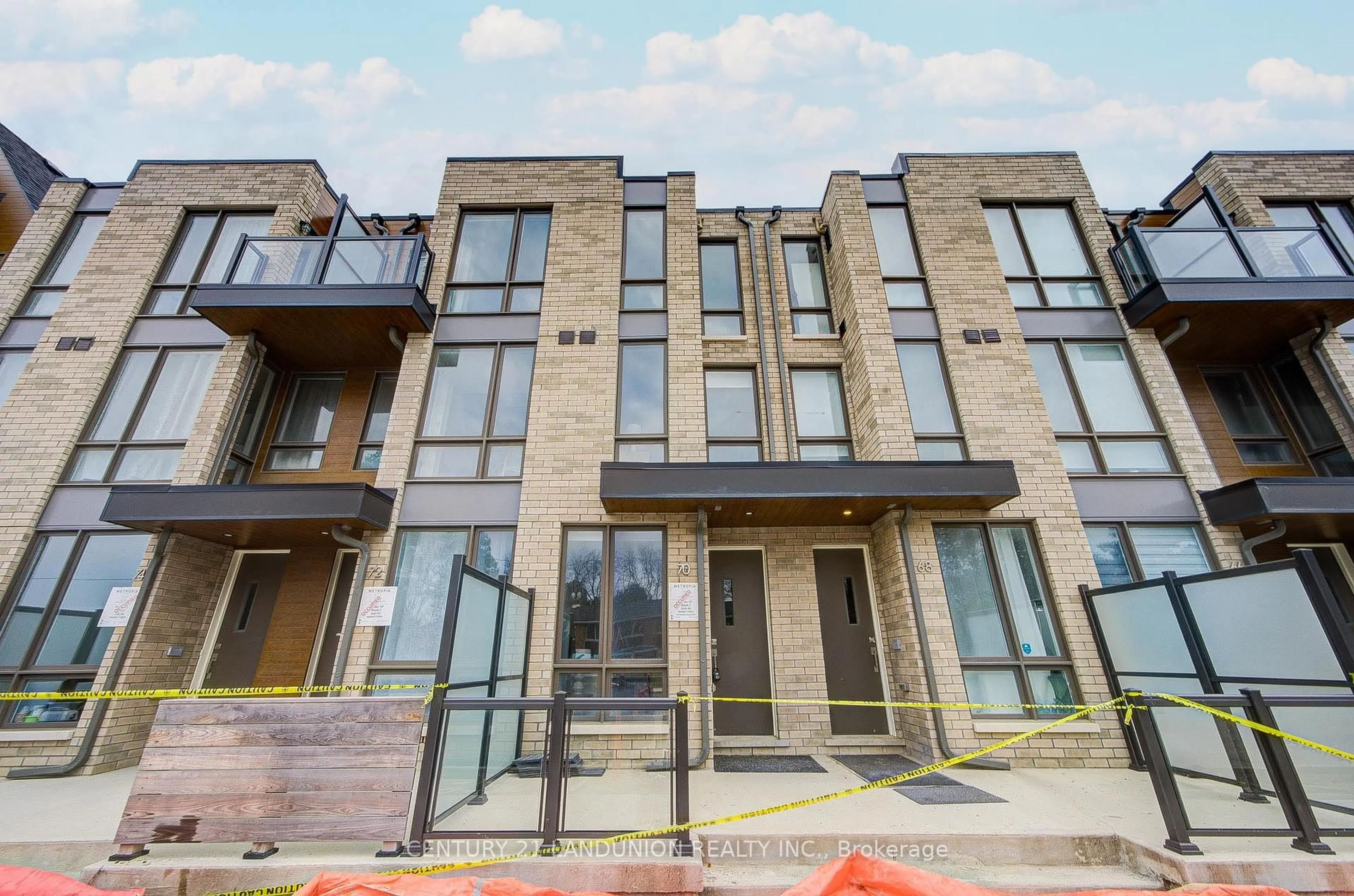 Home with brick exterior material, building for 70 Turtle Island Rd, Toronto Ontario M6A 2M5