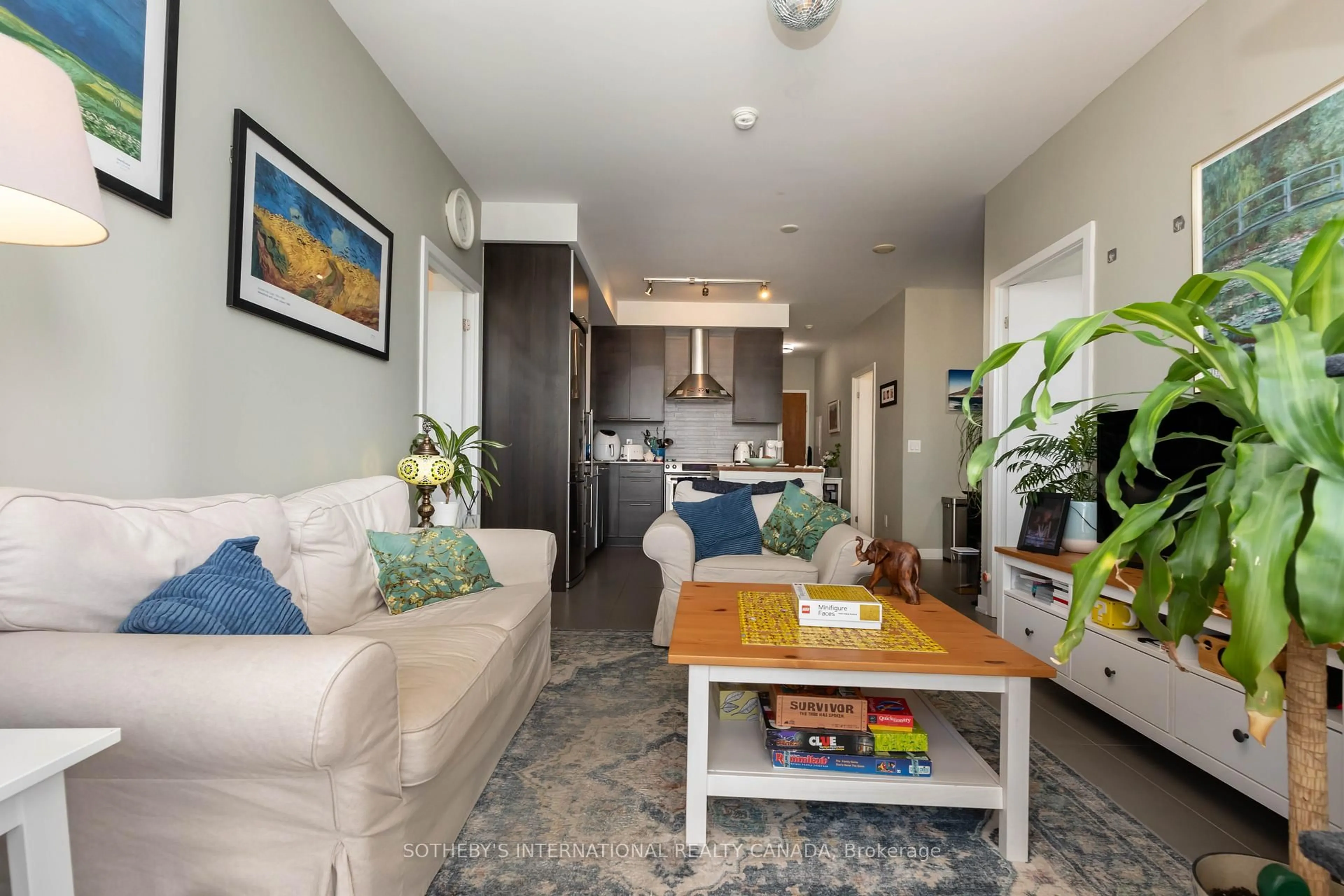 Living room with furniture, unknown for 1 Market St #1215, Toronto Ontario M5E 0A2