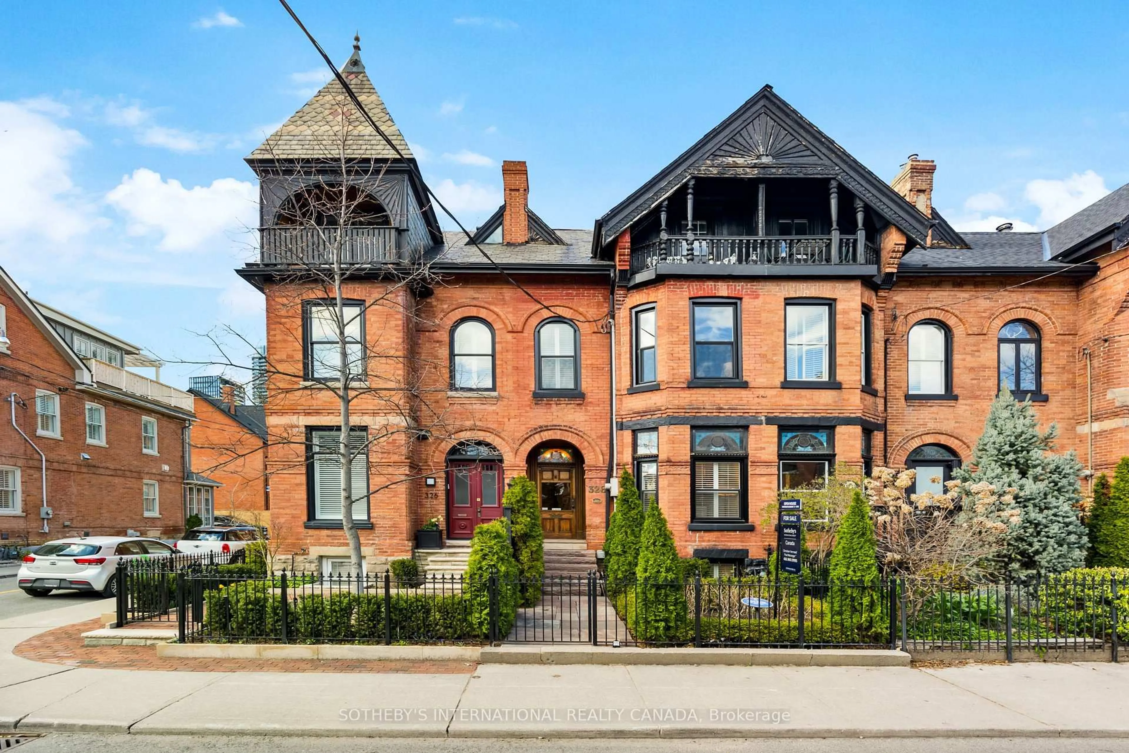 Home with brick exterior material, street for 328 Wellesley St, Toronto Ontario M4X 1H3