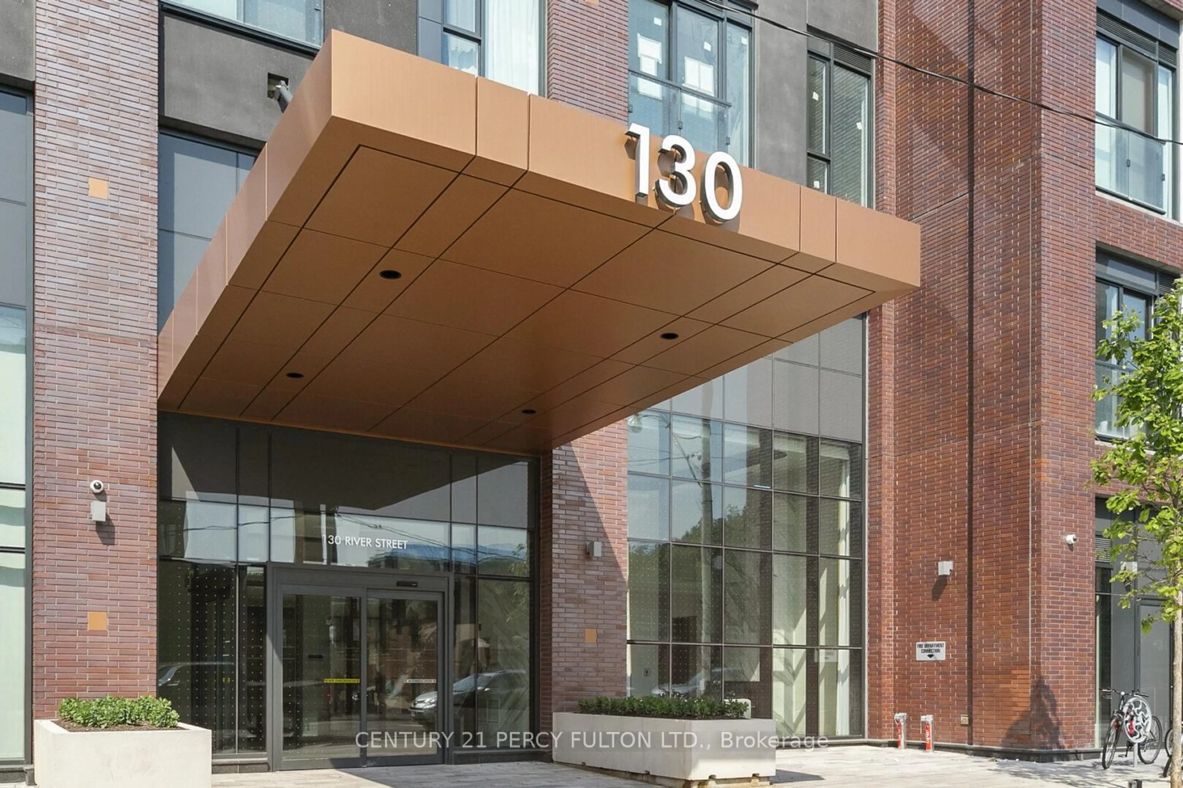 Indoor foyer for 130 River St #501, Toronto Ontario M5A 0R8