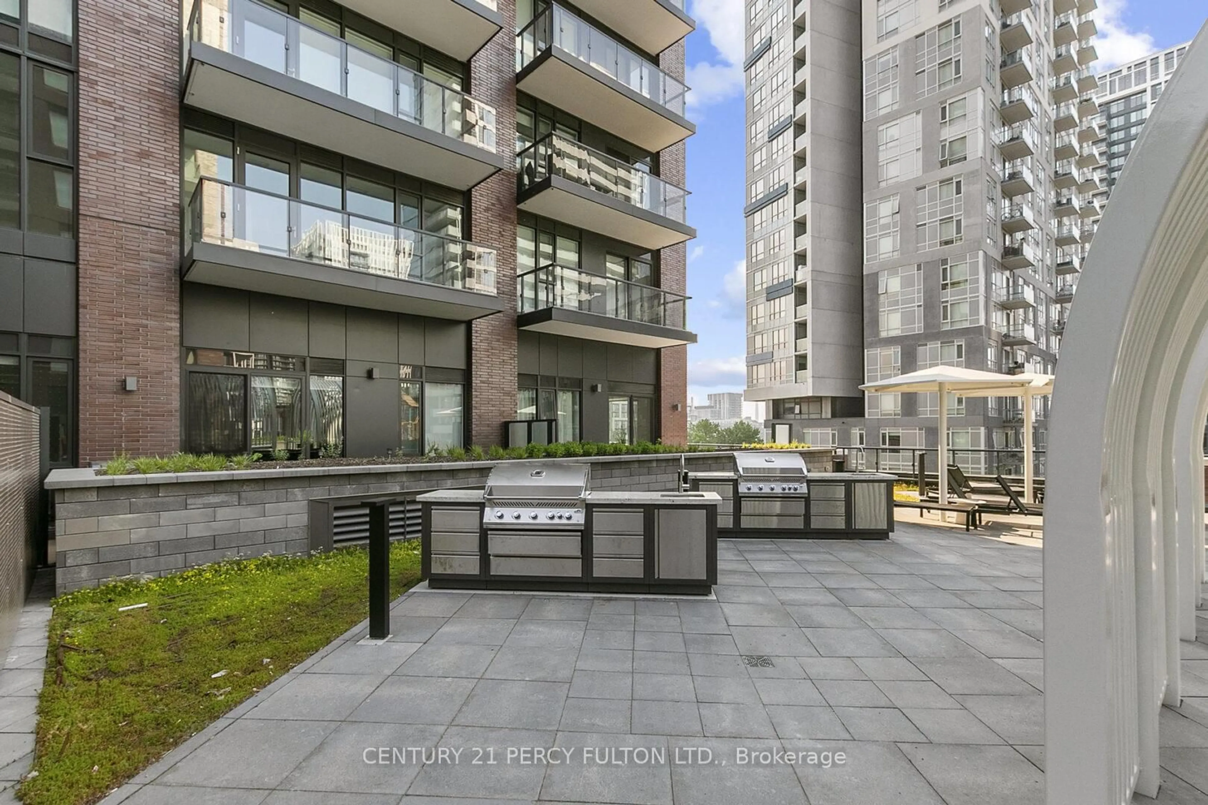 Patio, unknown for 130 River St #501, Toronto Ontario M5A 0R8