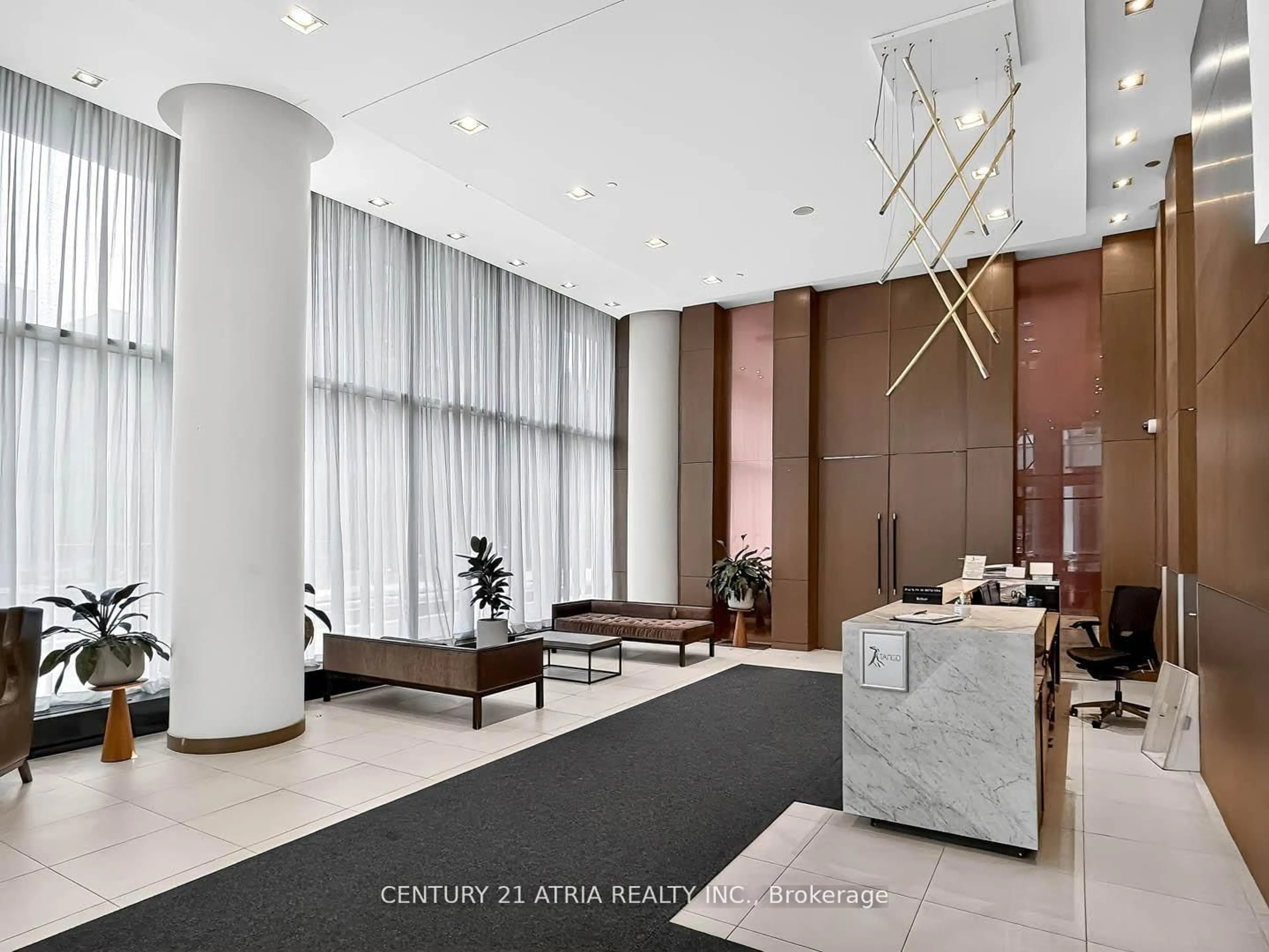 Lobby for 121 McMahon Dr #2703, Toronto Ontario M2K 0C1