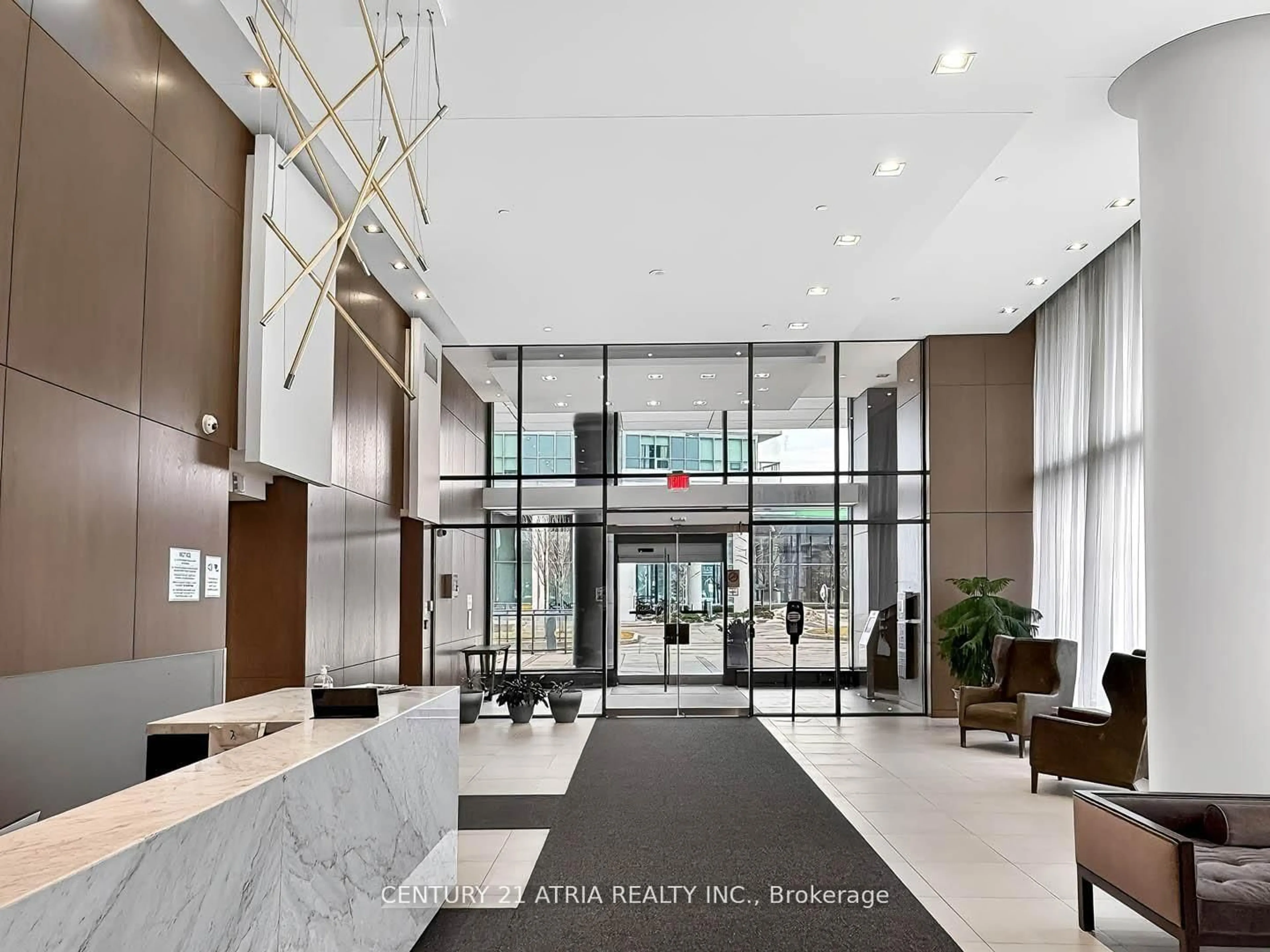 Lobby for 121 McMahon Dr #2703, Toronto Ontario M2K 0C1
