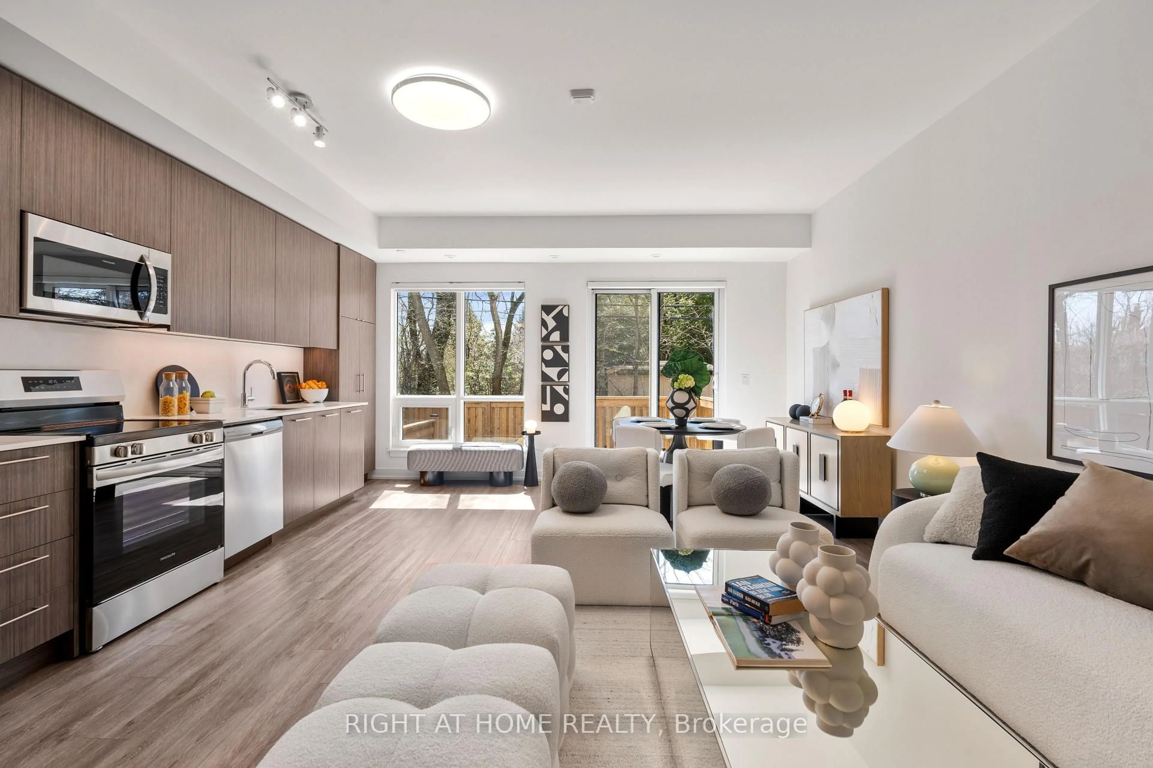 Living room with furniture, unknown for 851 Sheppard Ave #44, Toronto Ontario M3H 0G2