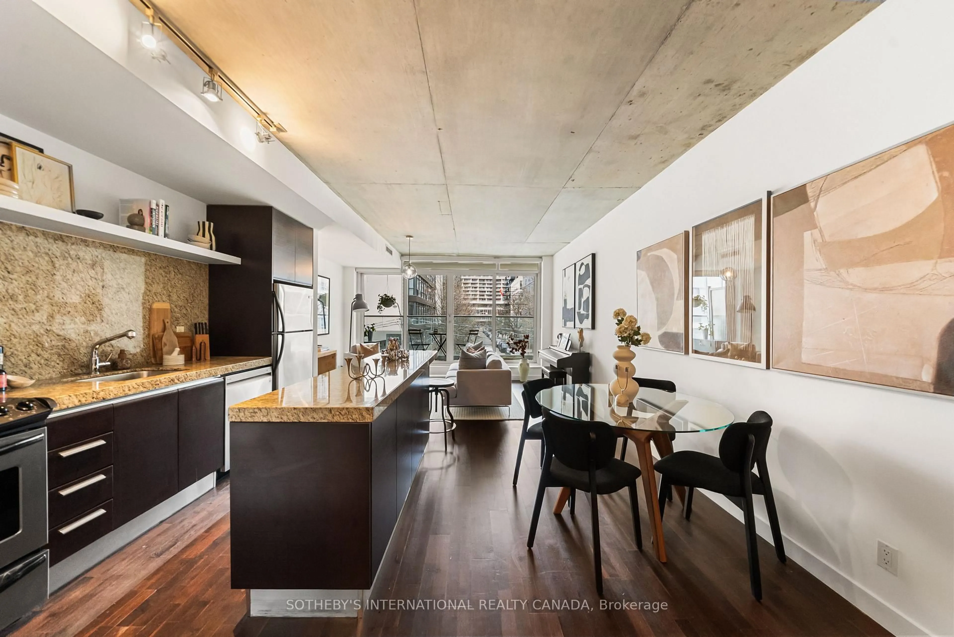 Open concept kitchen, unknown for 75 Portland St #302, Toronto Ontario M5V 2M9