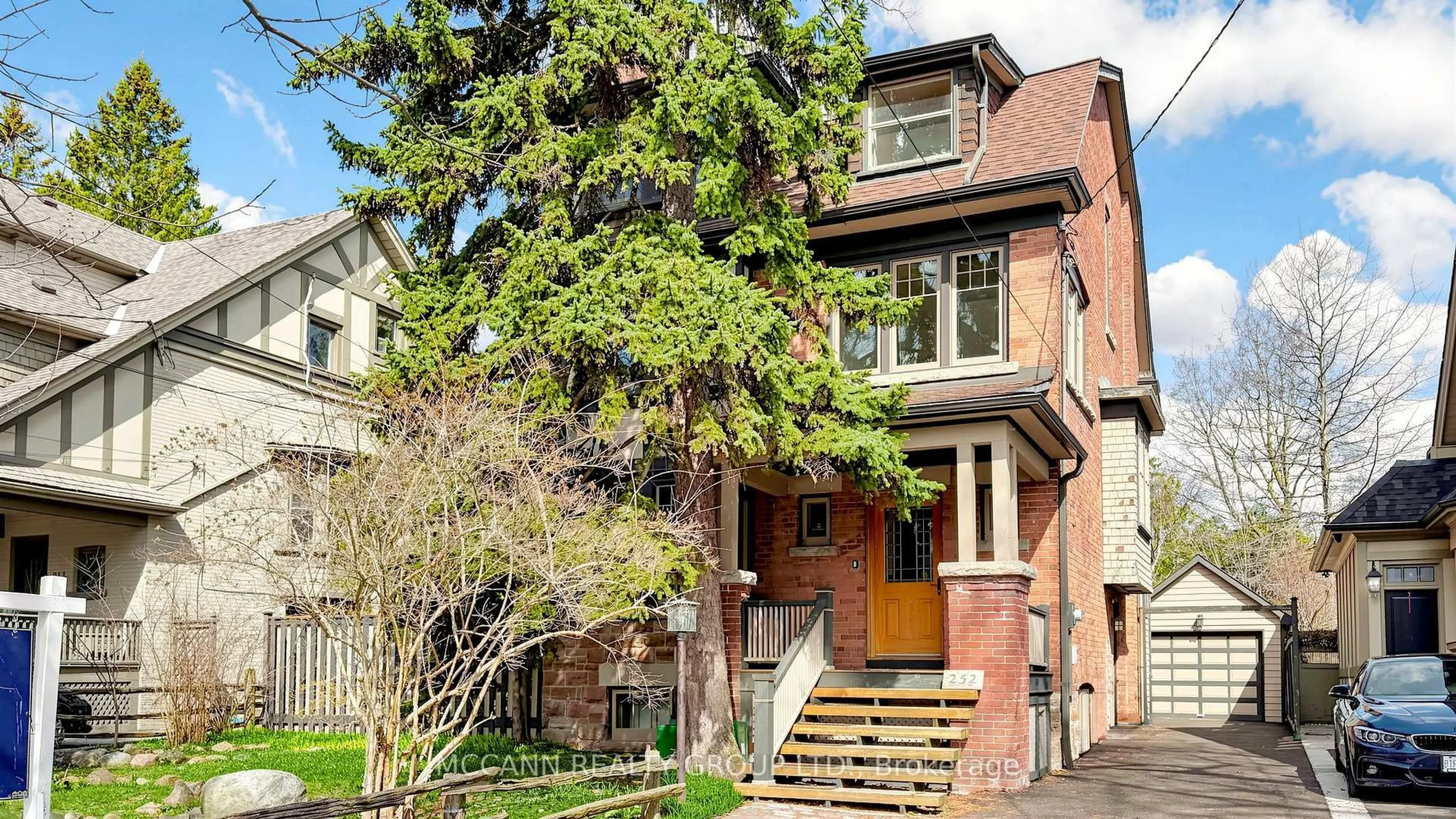 Home with brick exterior material, street for 252 Sheldrake Blvd, Toronto Ontario M4P 2B6