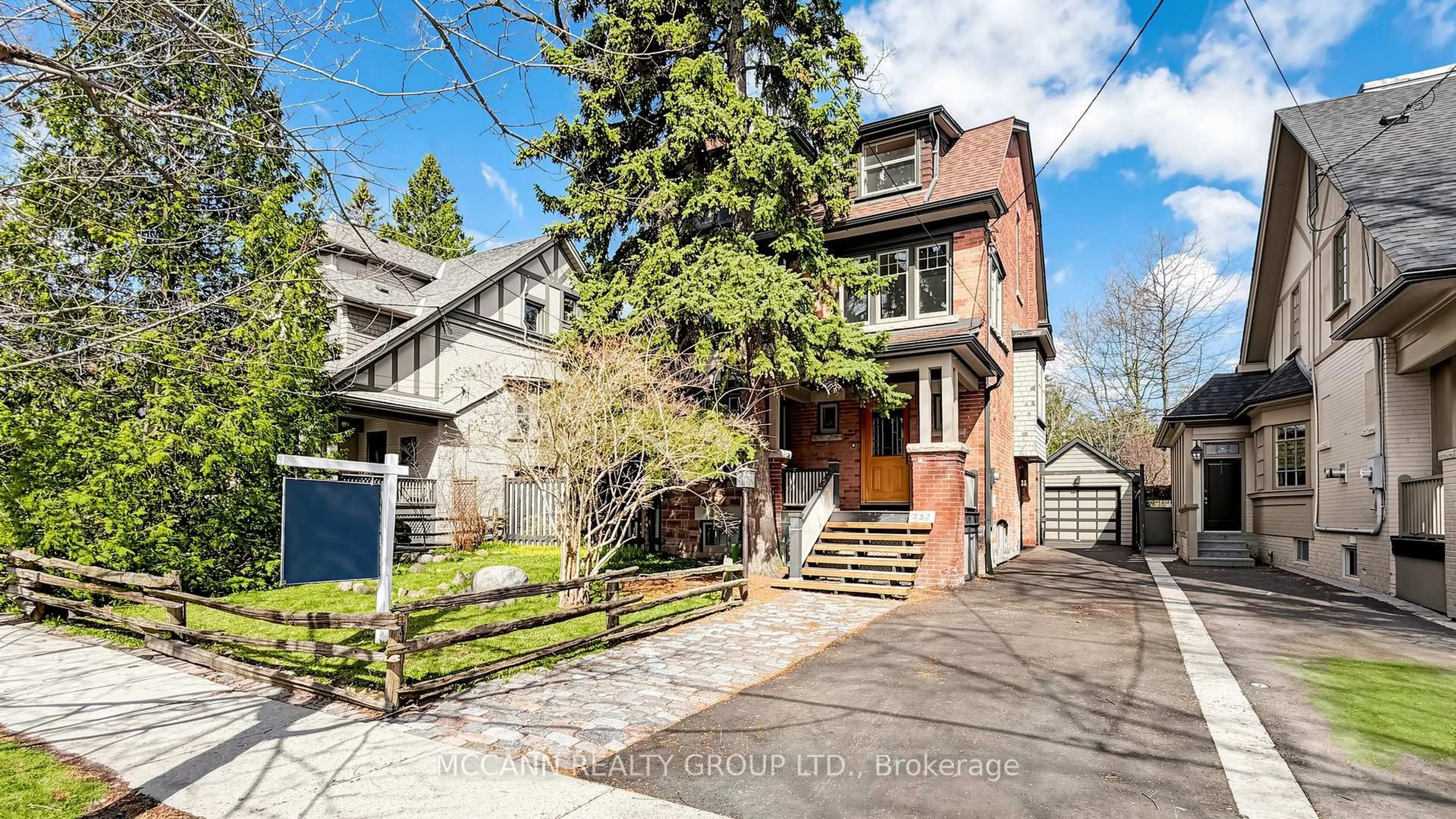 Home with brick exterior material, street for 252 Sheldrake Blvd, Toronto Ontario M4P 2B6