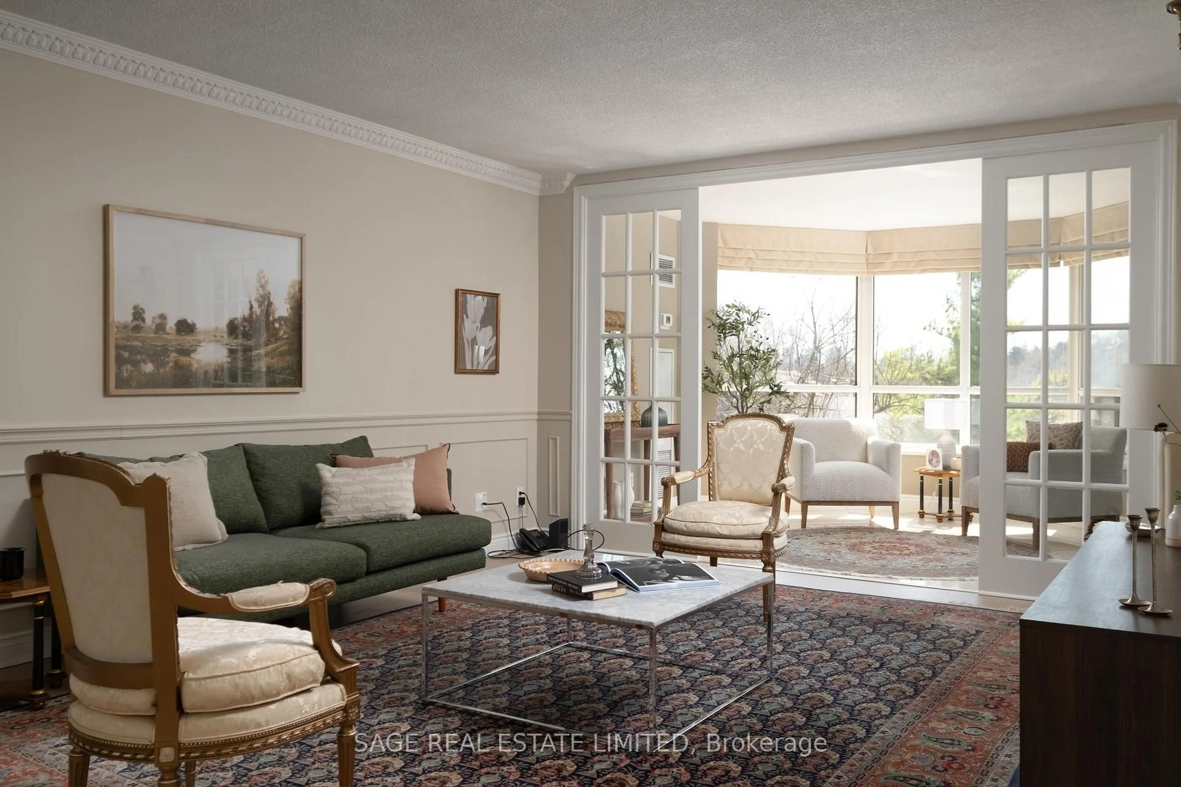 Living room with furniture, unknown for 3181 Bayview Ave #307, Toronto Ontario M2K 2Y2