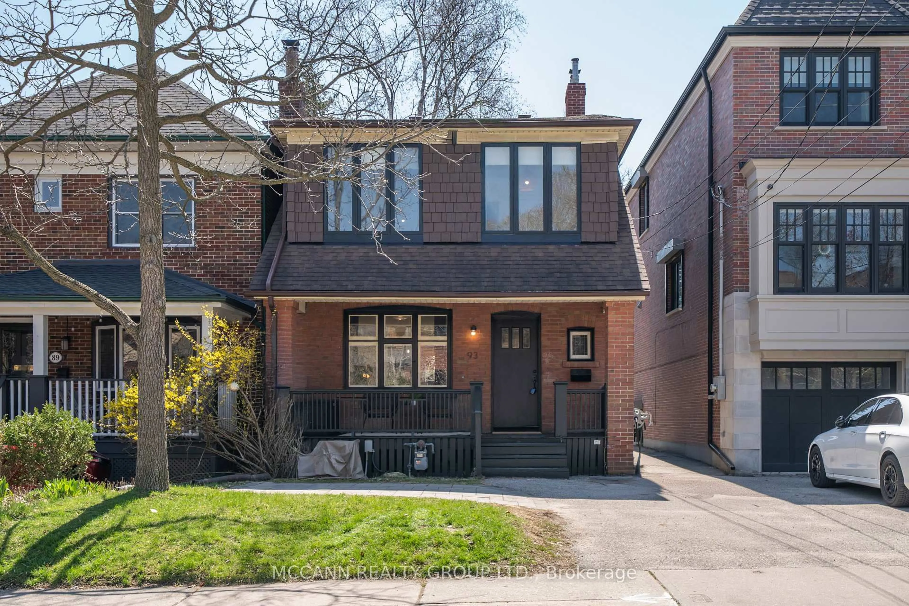 Home with brick exterior material, street for 93 Brookdale Ave, Toronto Ontario M5M 1P2