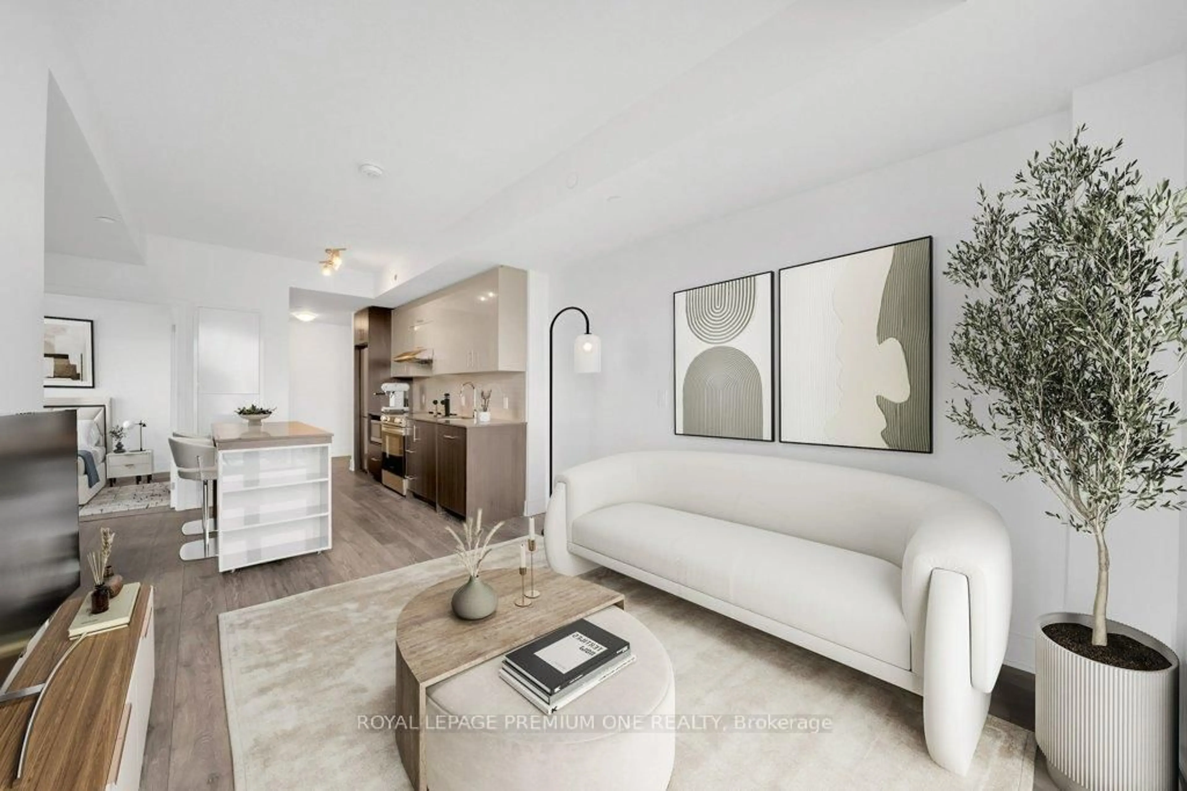 Living room with furniture, ceramic/tile floor for 188 Fairview Mall Dr #2003, Toronto Ontario M2J 4T1