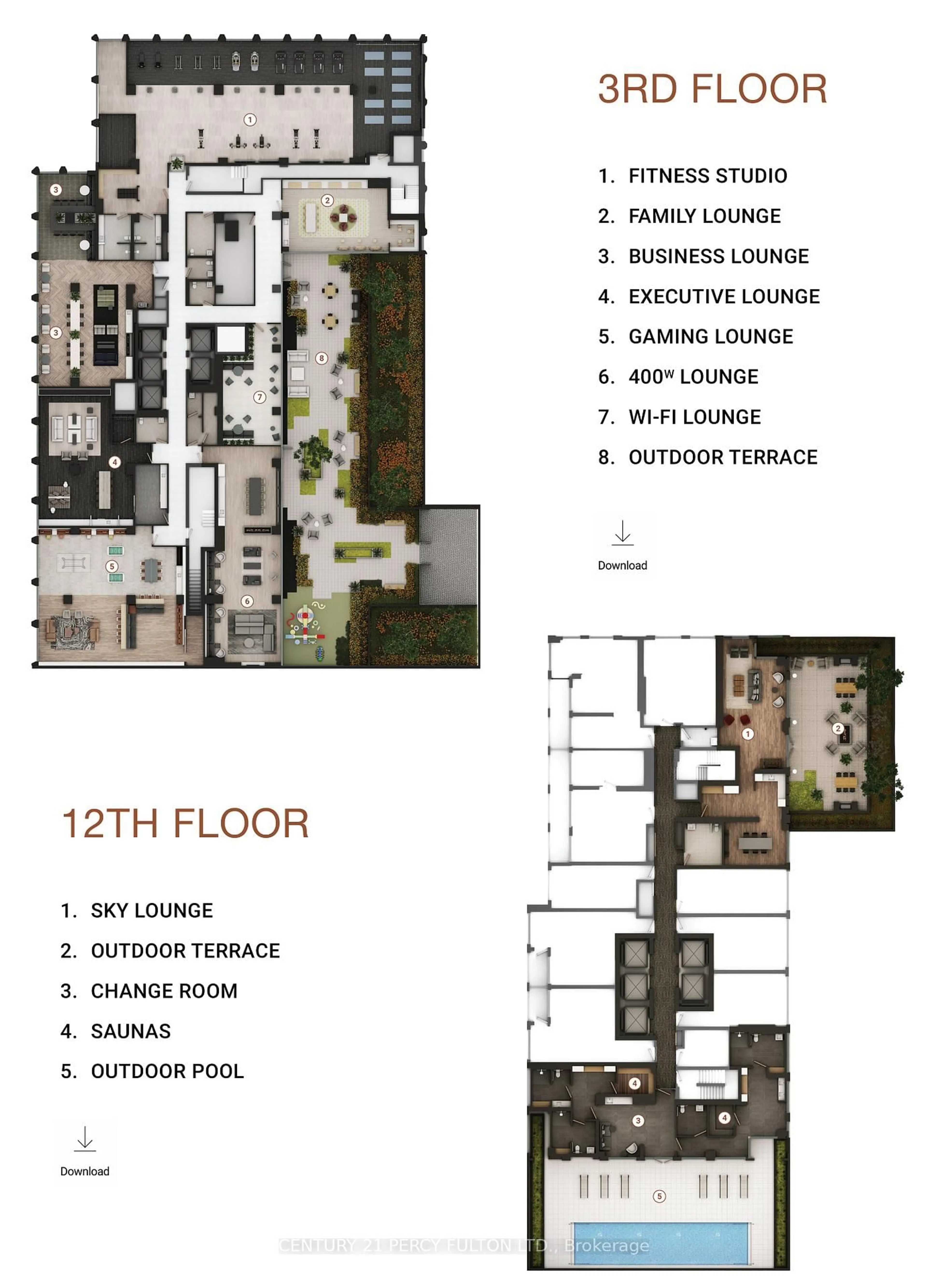 Floor plan for 400 King St #1212, Toronto Ontario M5V 0X8