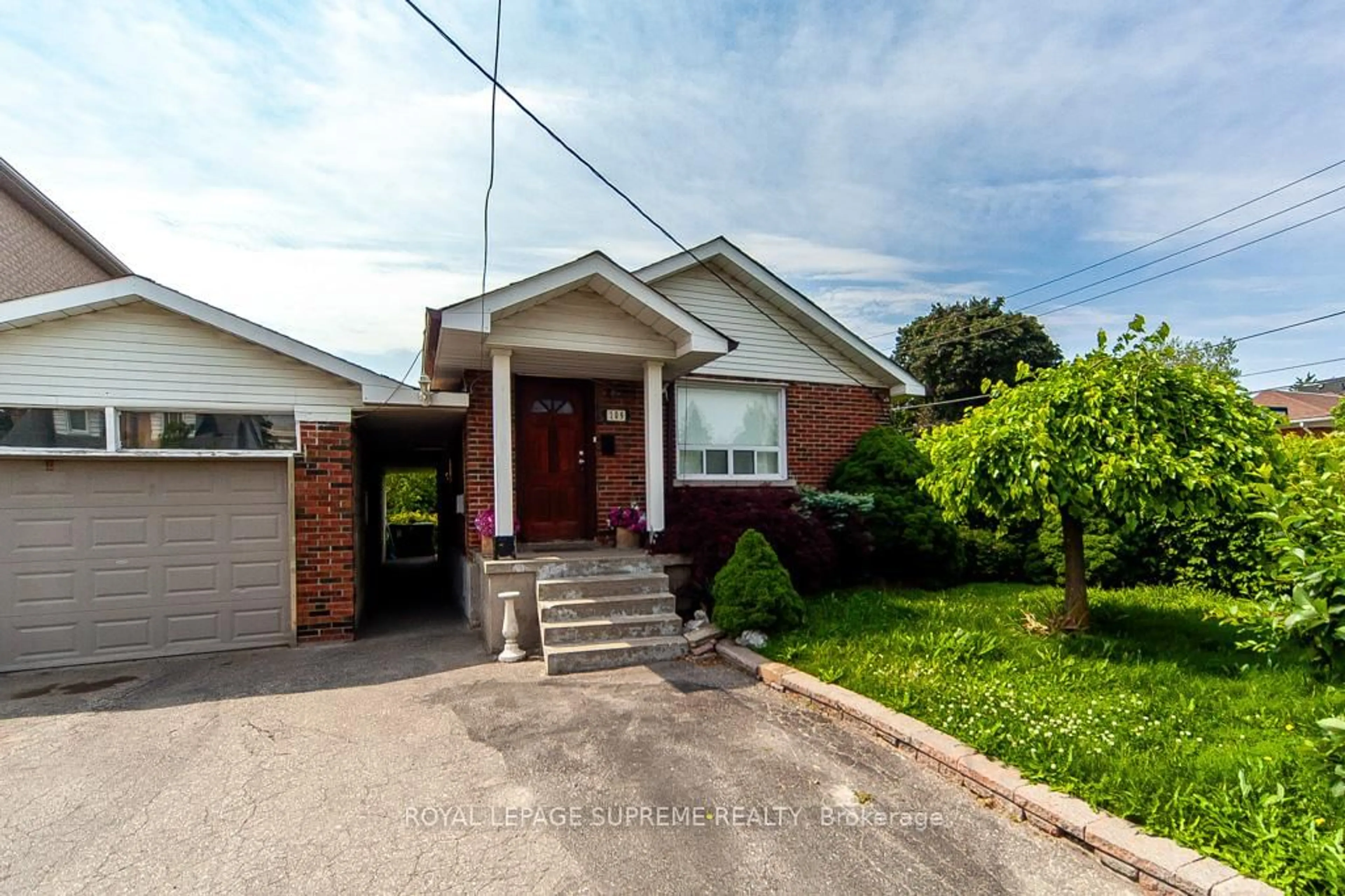 Home with brick exterior material, street for 109 Regina Ave, Toronto Ontario M6A 1R5