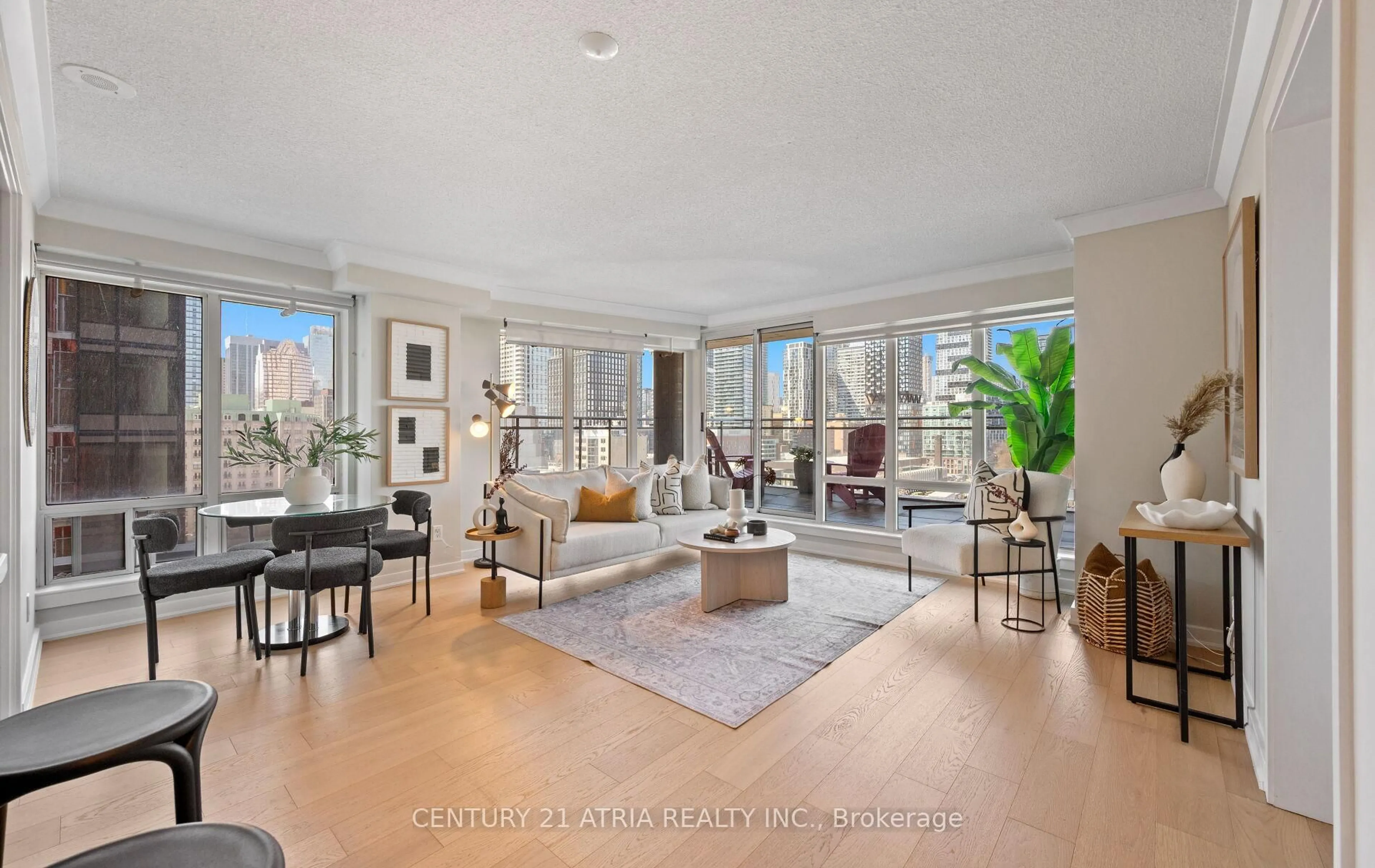 Living room with furniture, unknown for 255 Richmond St #1005, Toronto Ontario M5A 4T7