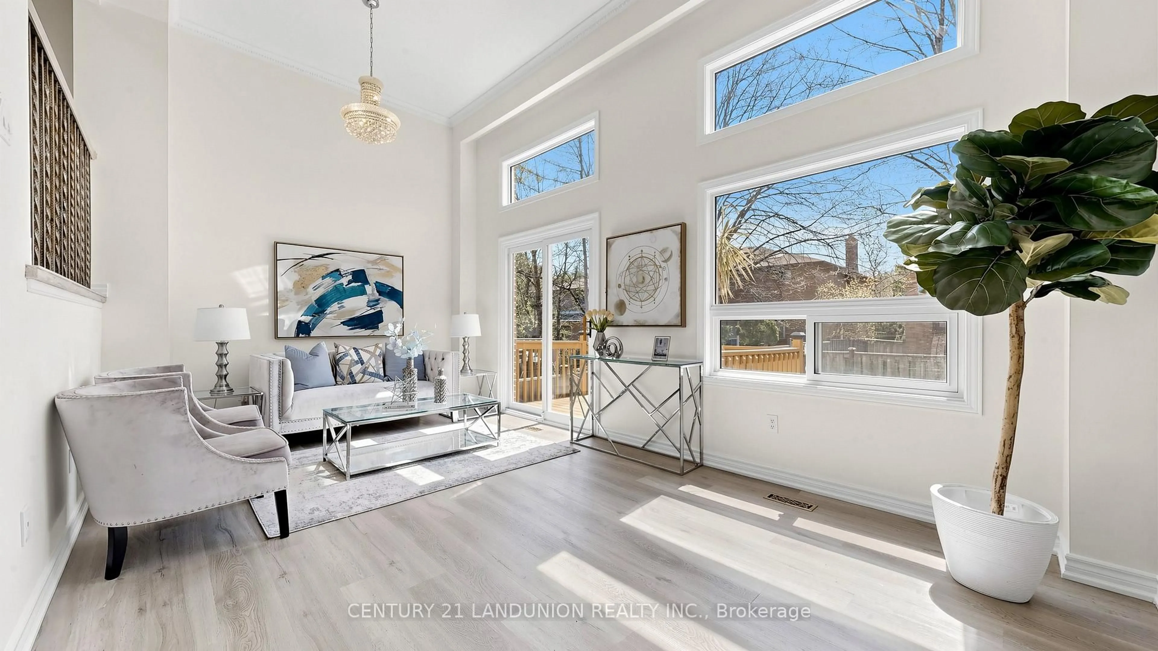 Living room with furniture, unknown for 67 Carnival Crt, Toronto Ontario M2R 3T7