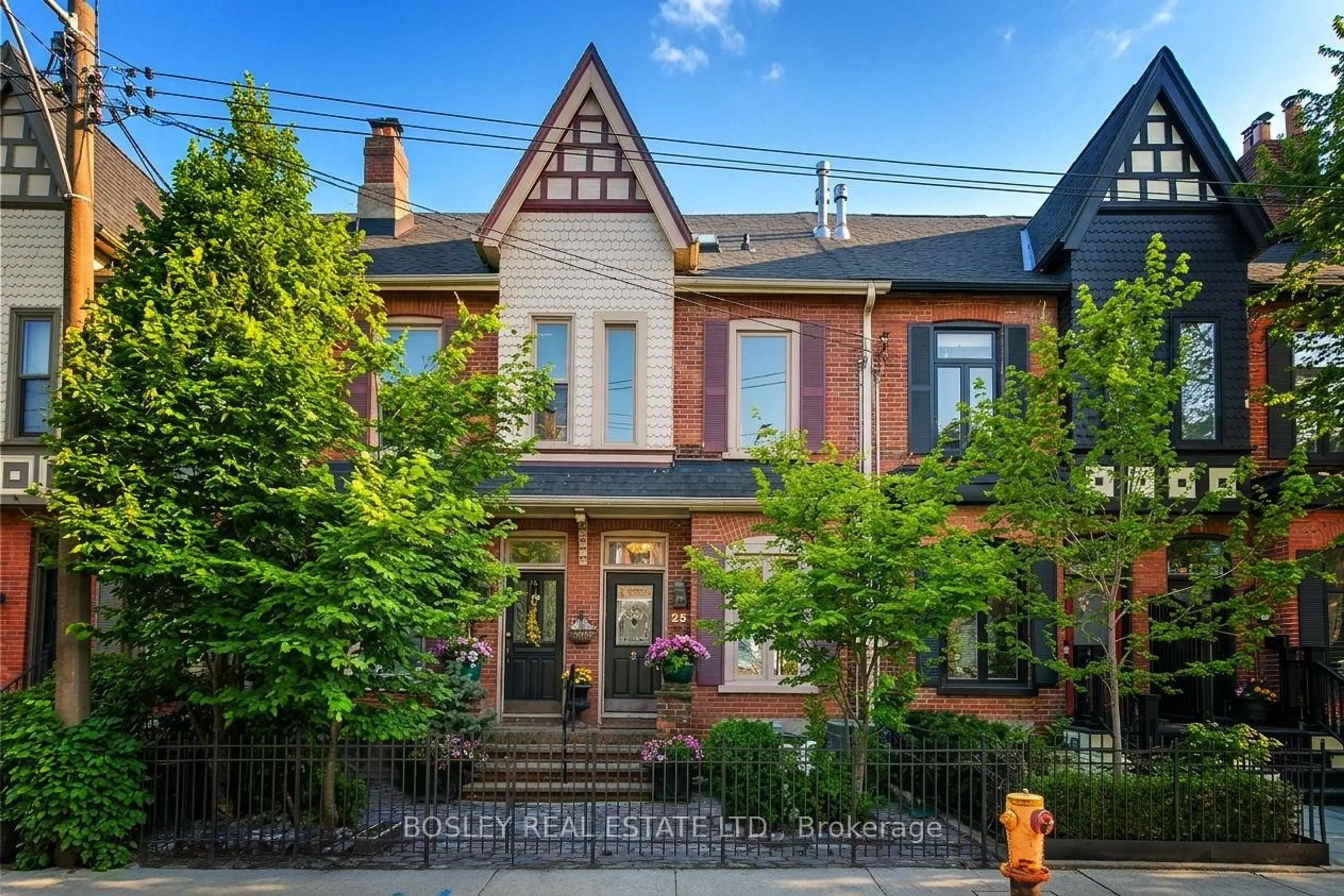 Home with brick exterior material, street for 25 Salisbury Ave, Toronto Ontario M4X 1C3