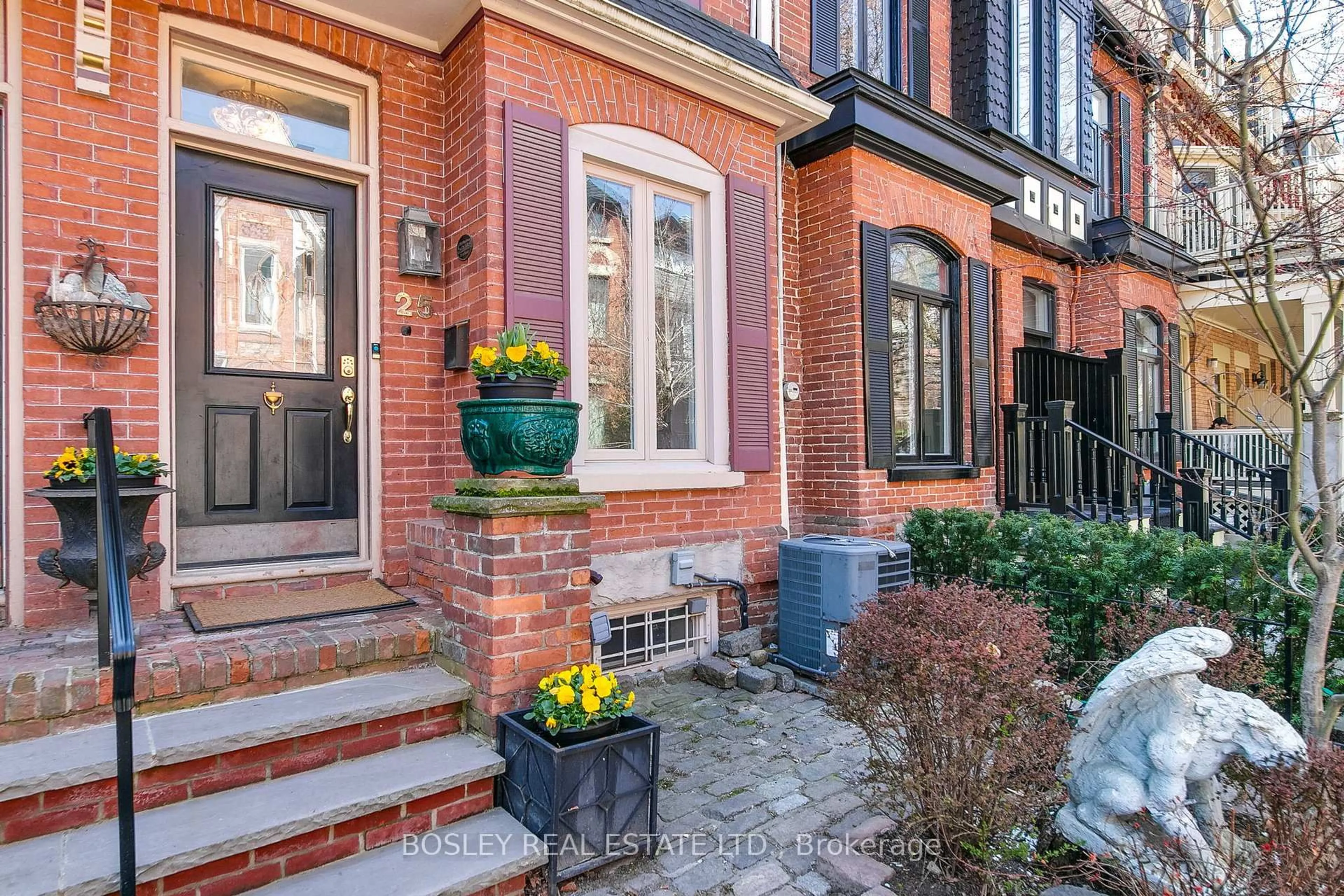 Home with brick exterior material, street for 25 Salisbury Ave, Toronto Ontario M4X 1C3