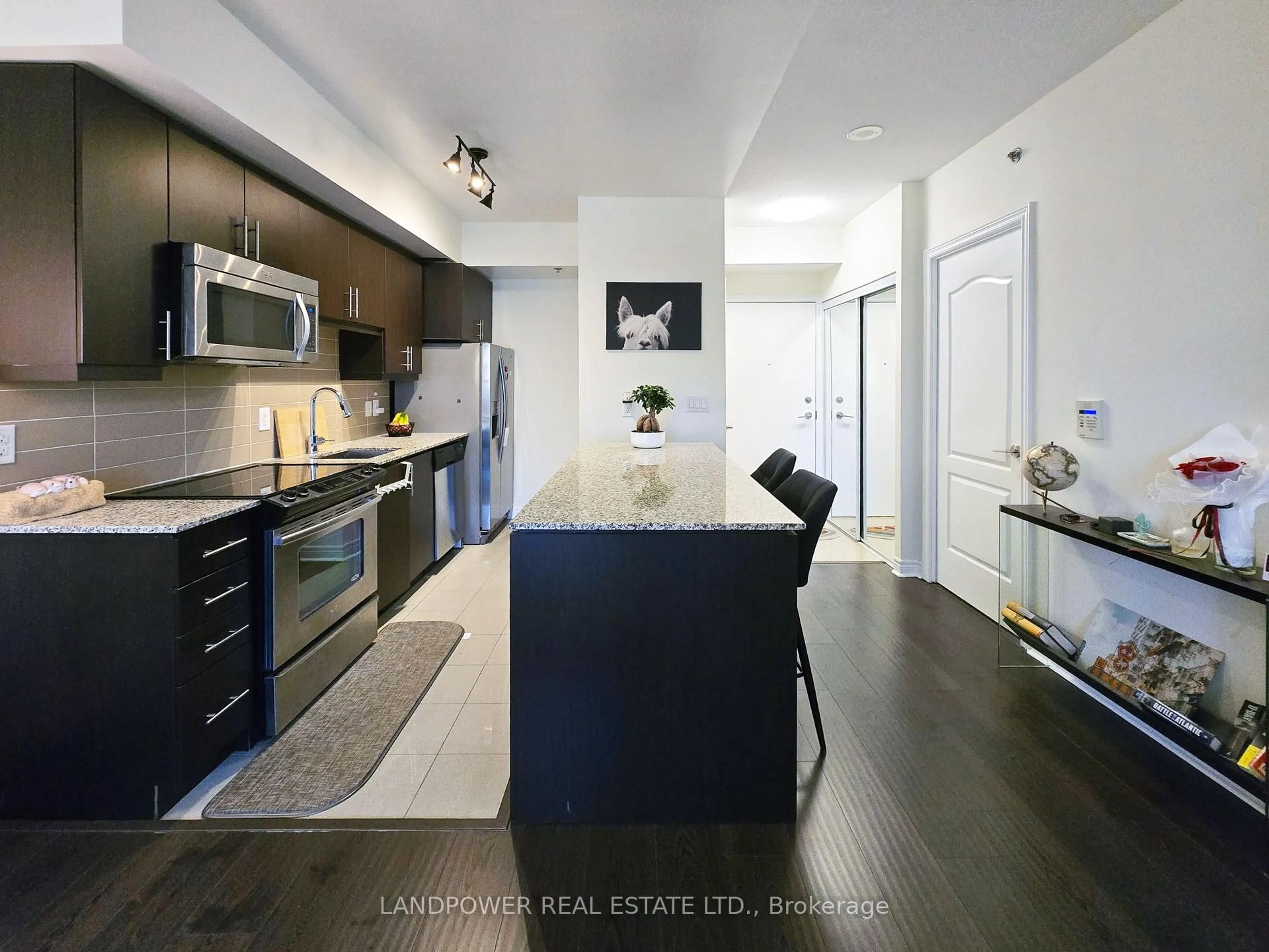 Open concept kitchen, unknown for 2756 Old Leslie St #603, Toronto Ontario M2K 0E2