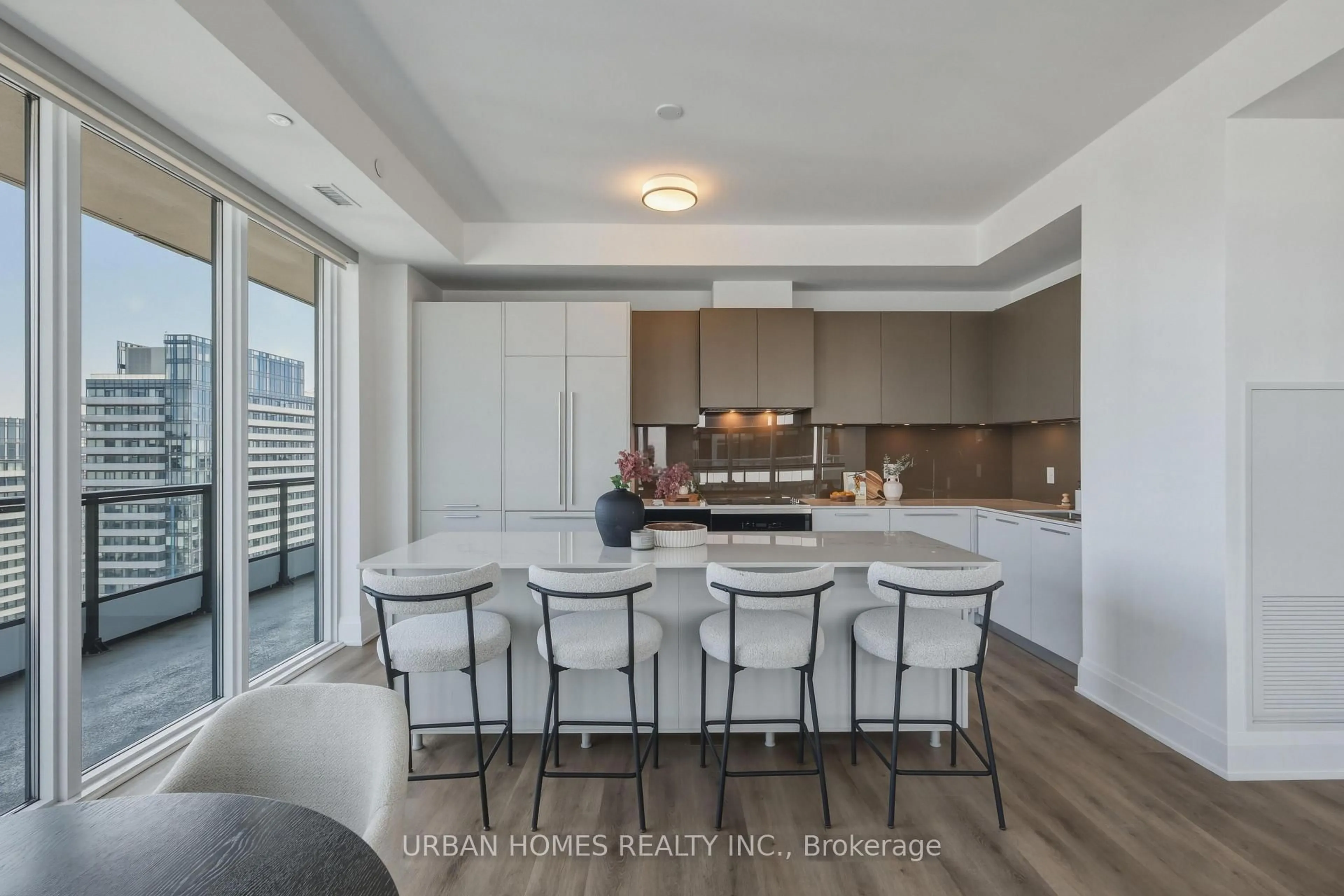 Open concept kitchen, unknown for 65 Broadway Ave #3601, Toronto Ontario M4P 1T9