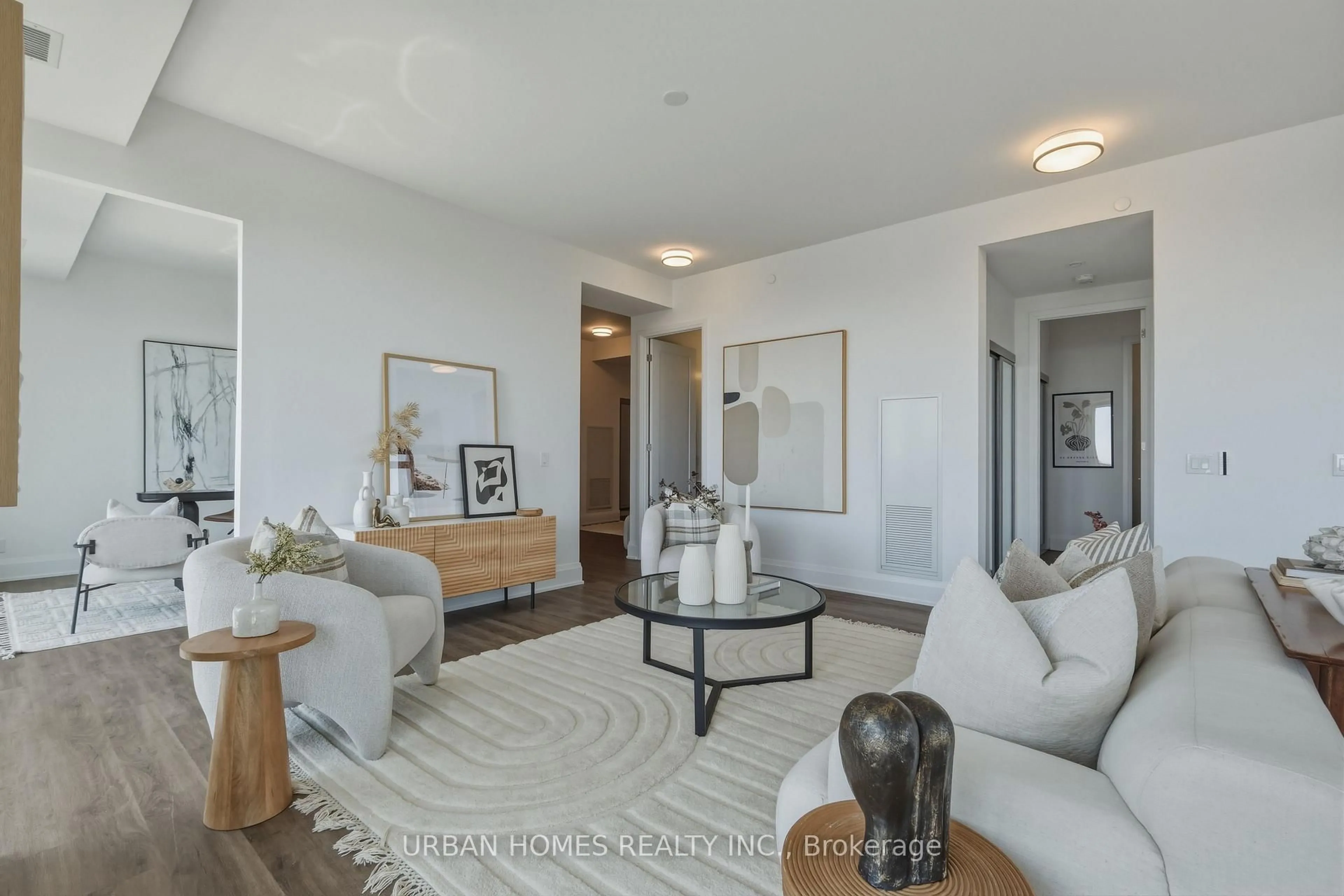 Living room with furniture, unknown for 65 Broadway Ave #3602, Toronto Ontario M4P 1T9