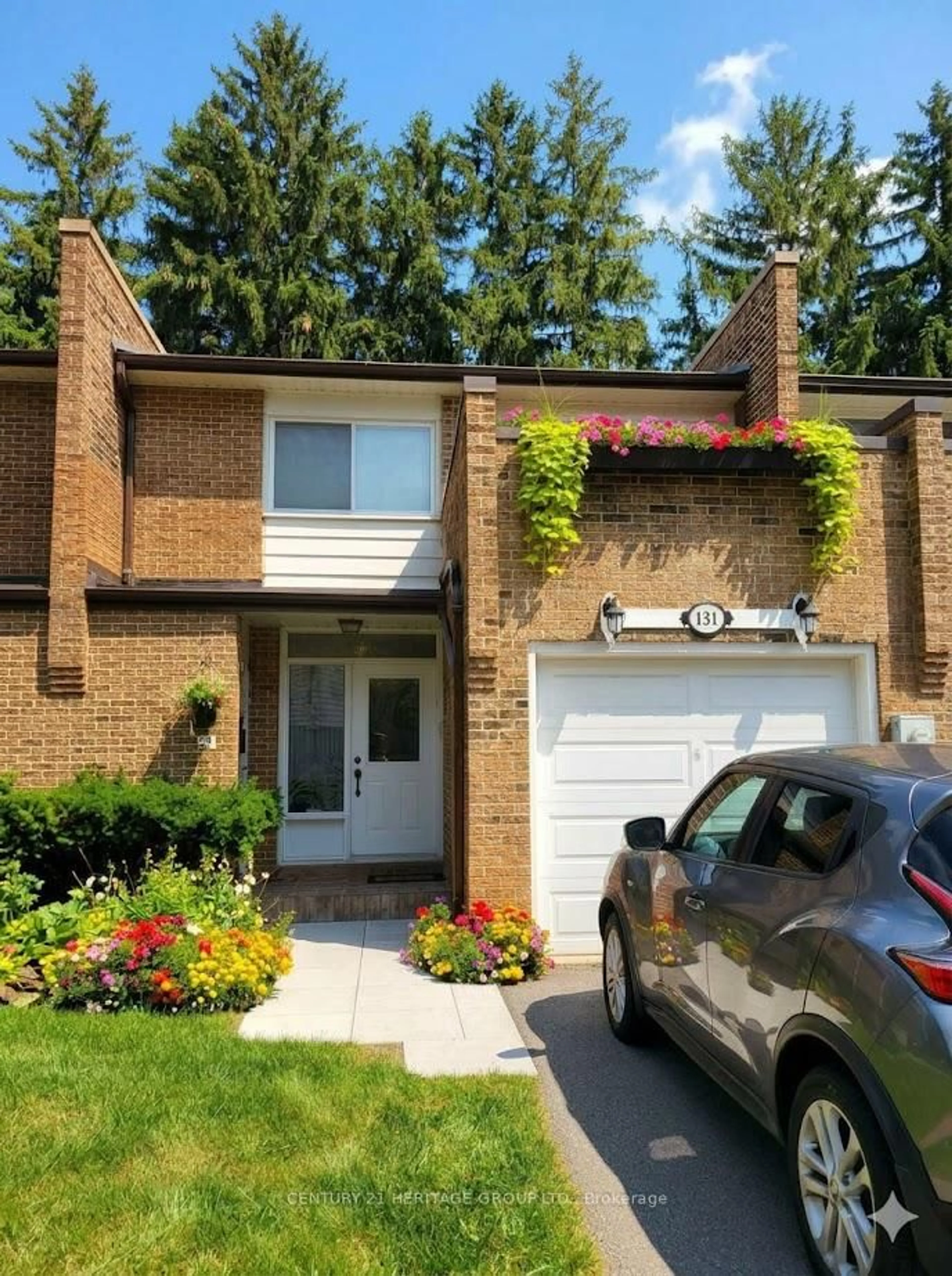 Home with brick exterior material, street for 131 Black Hawk Way, Toronto Ontario M2R 3L7