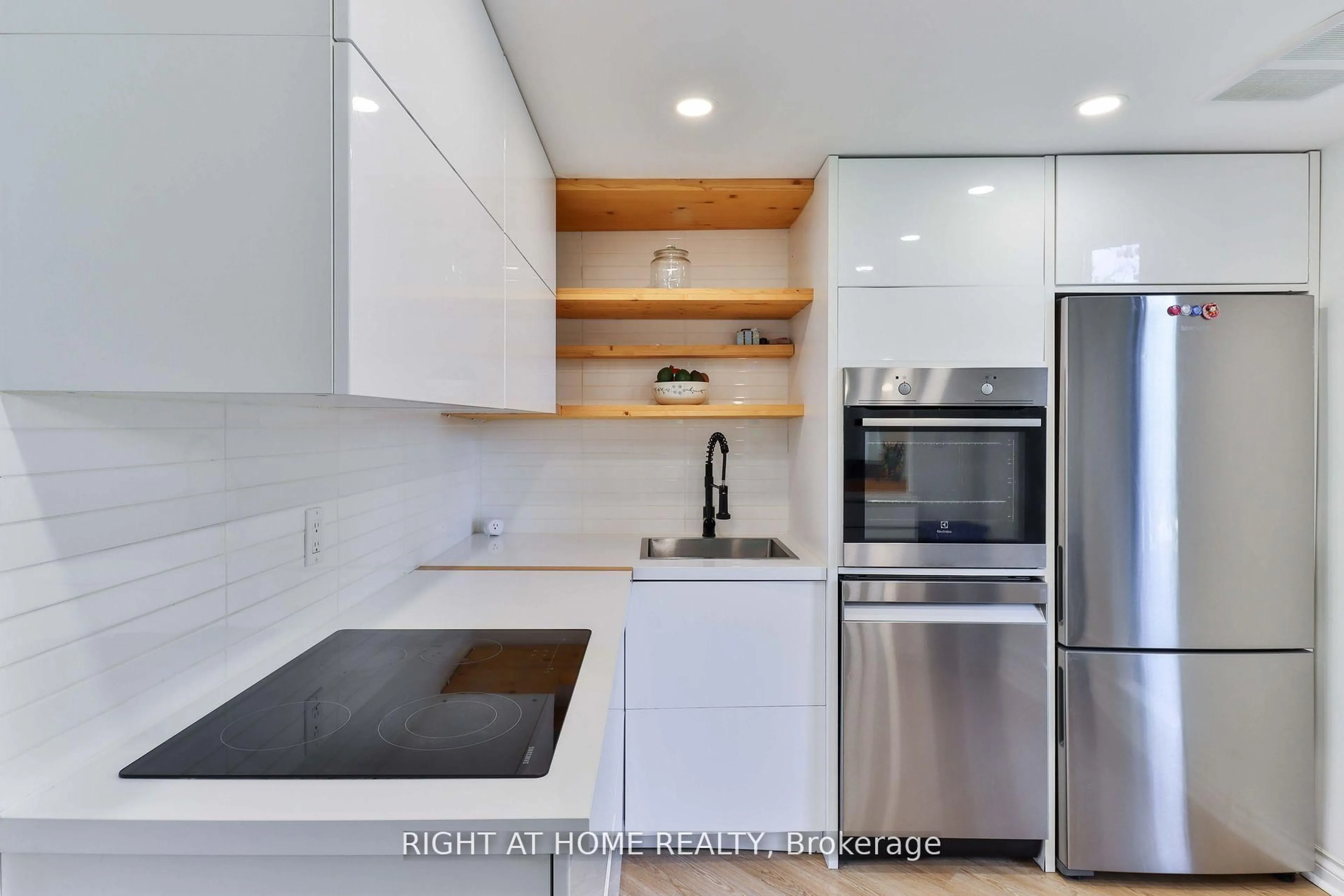 Contemporary kitchen, ceramic/tile floor for 1210 Don Mills Rd, Toronto Ontario M3B 3N9