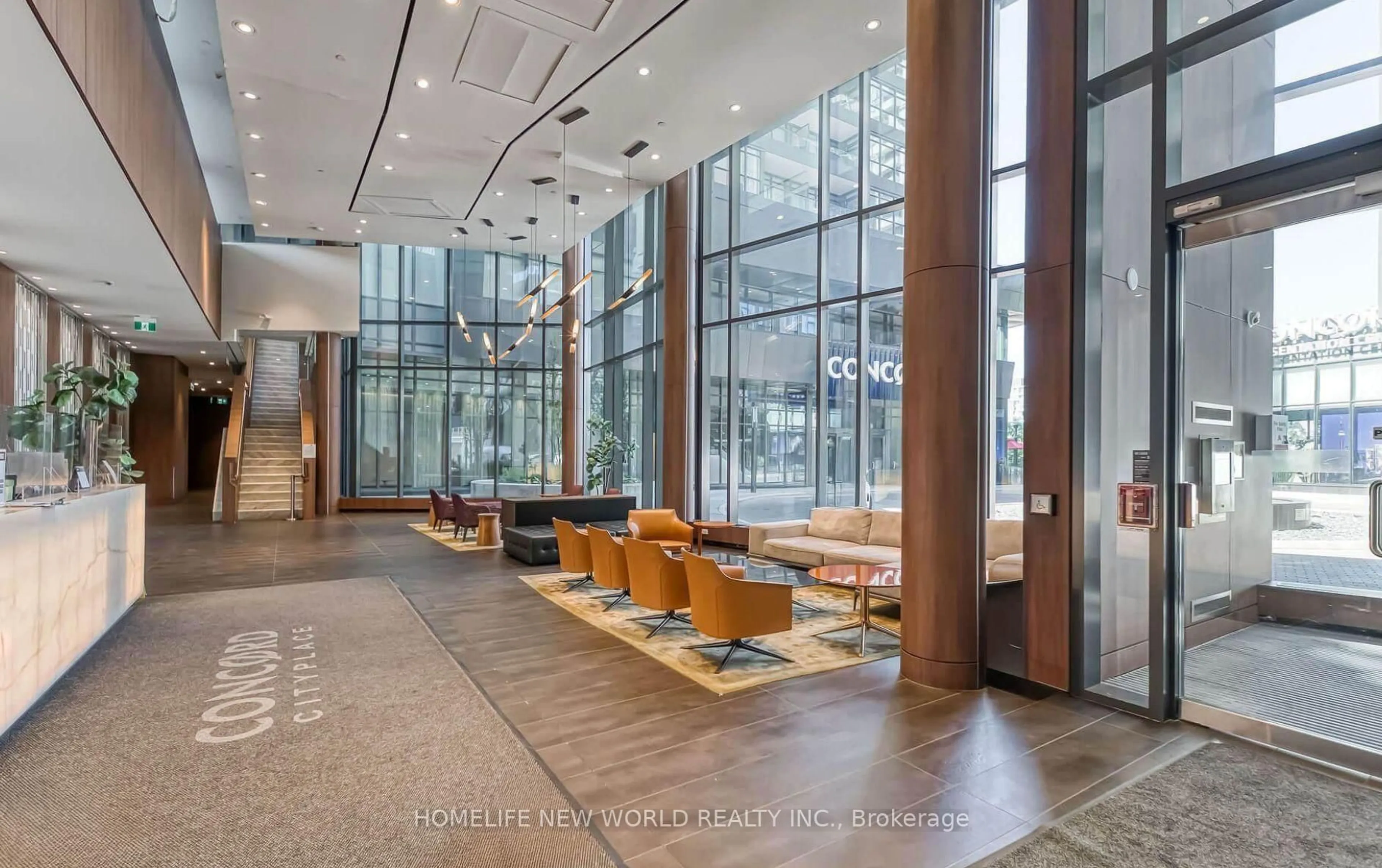 Lobby for 70 Queens Wharf Rd #612, Toronto Ontario M5V 0J2
