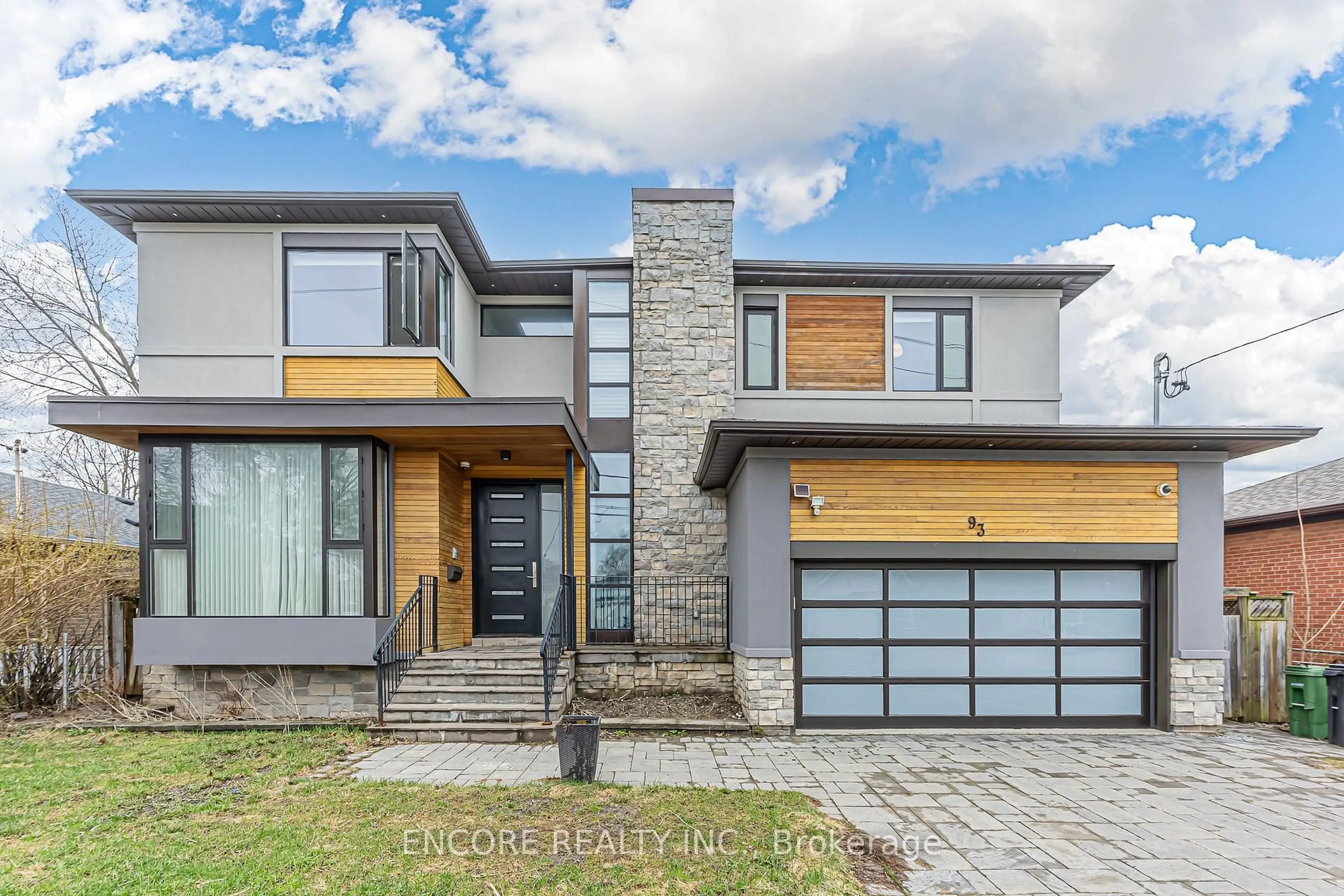 Home with brick exterior material, street for 93 Pleasant View Dr, Toronto Ontario M2J 3R2