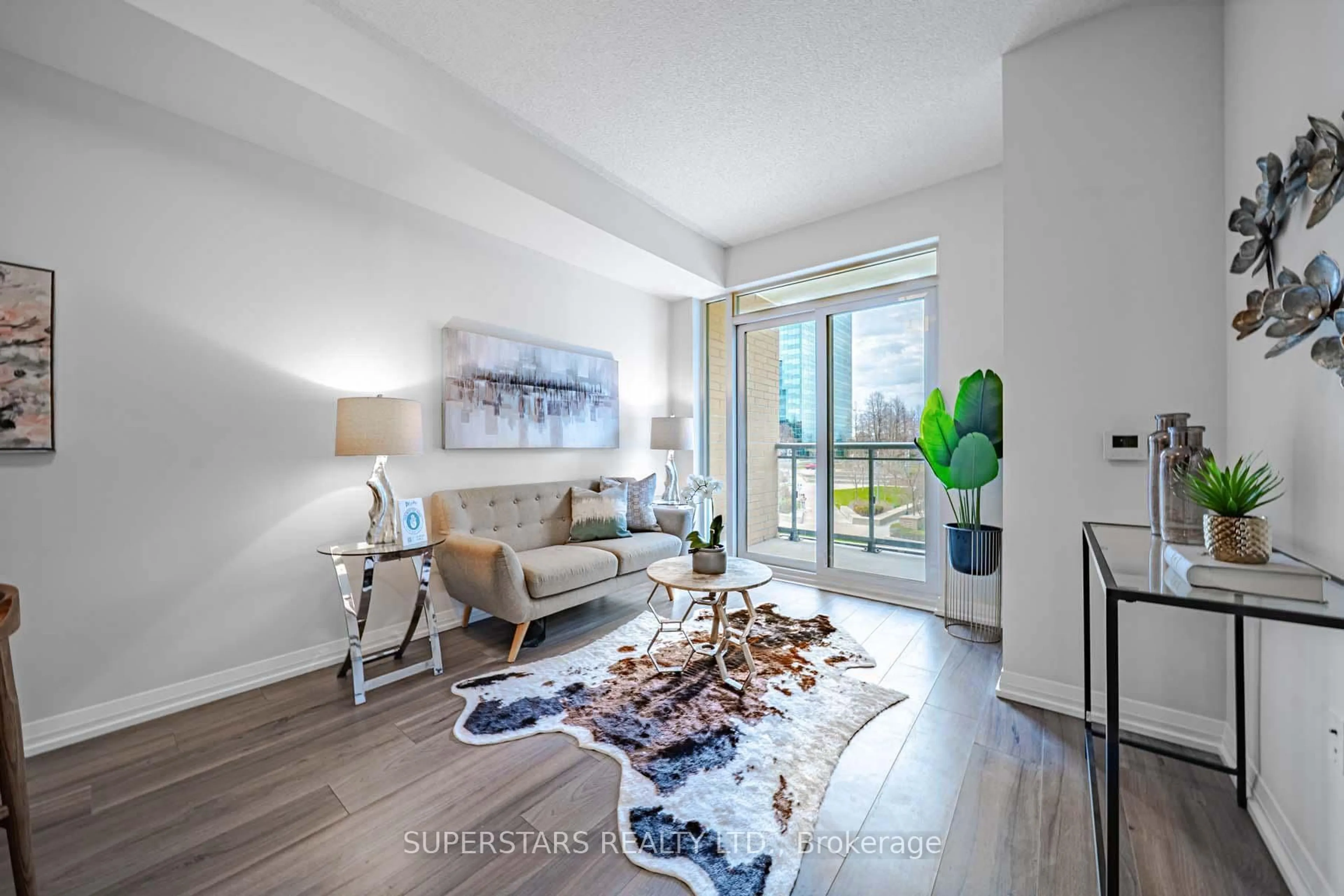 Living room with furniture, unknown for 60 Ann O'reilly Rd #261, Toronto Ontario M2J 0C8