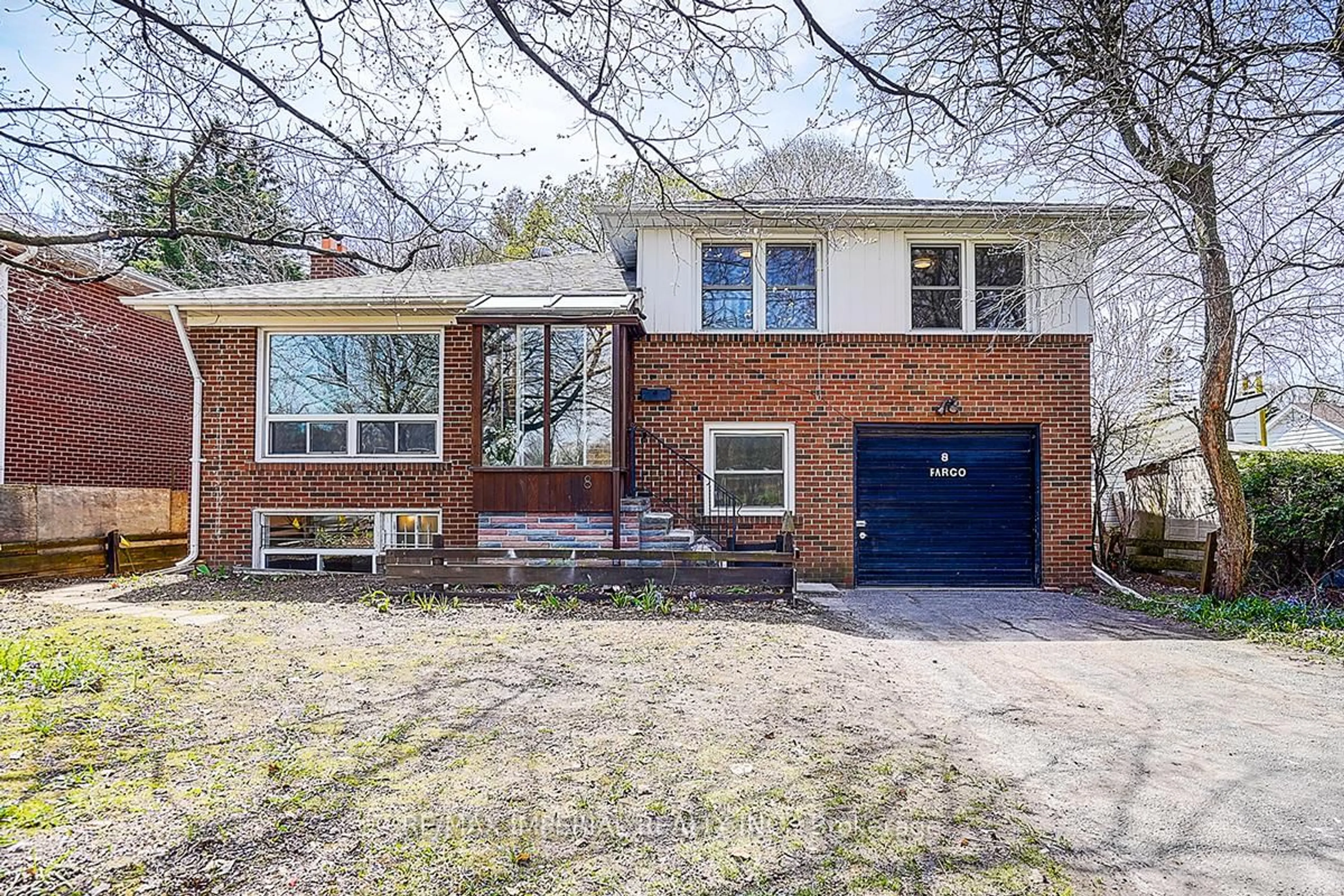 Home with brick exterior material, street for 8 Fargo Ave, Toronto Ontario M2M 1T9