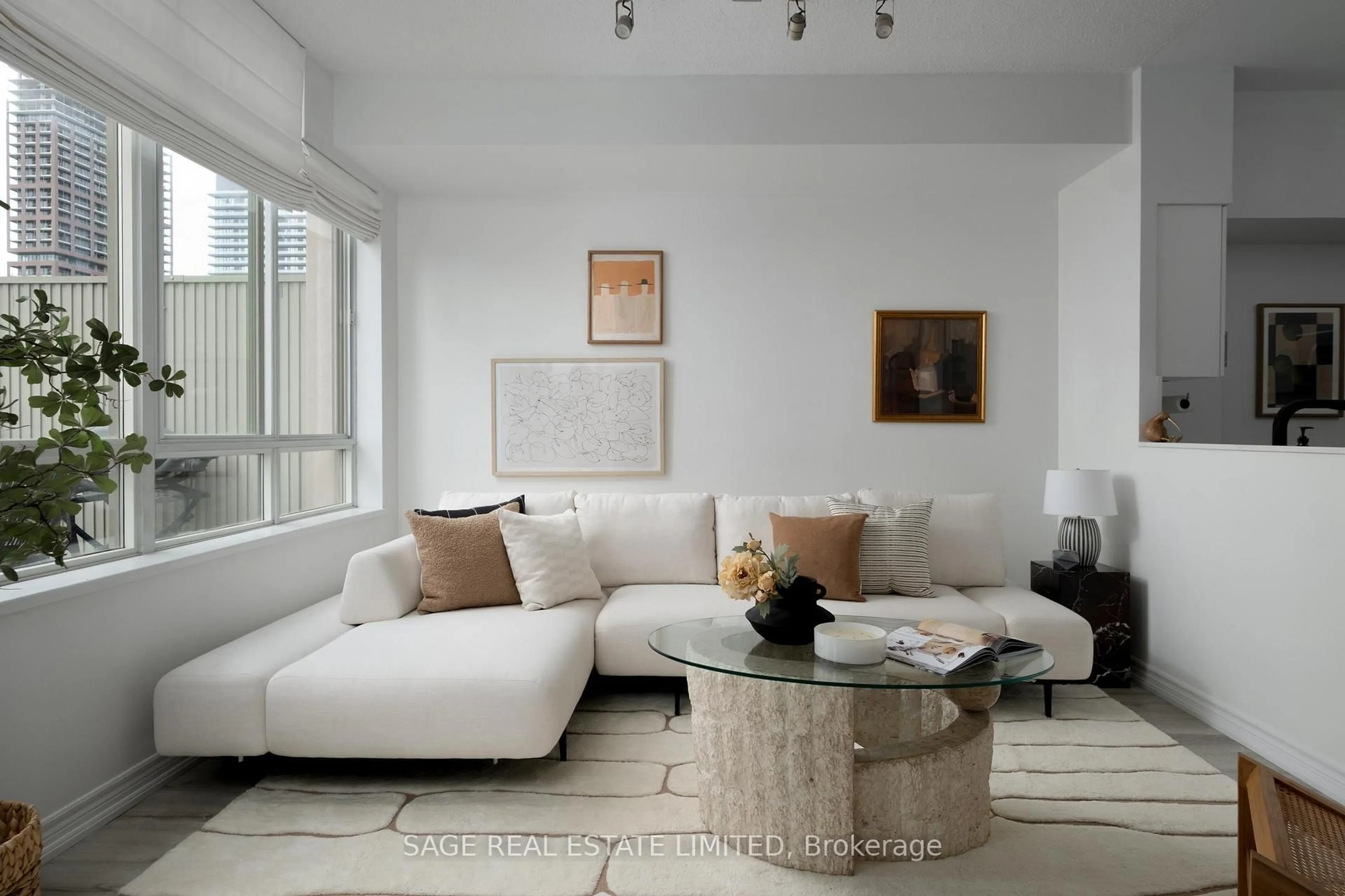 Living room with furniture, unknown for 70 Mill St #PH11, Toronto Ontario M5A 4R1