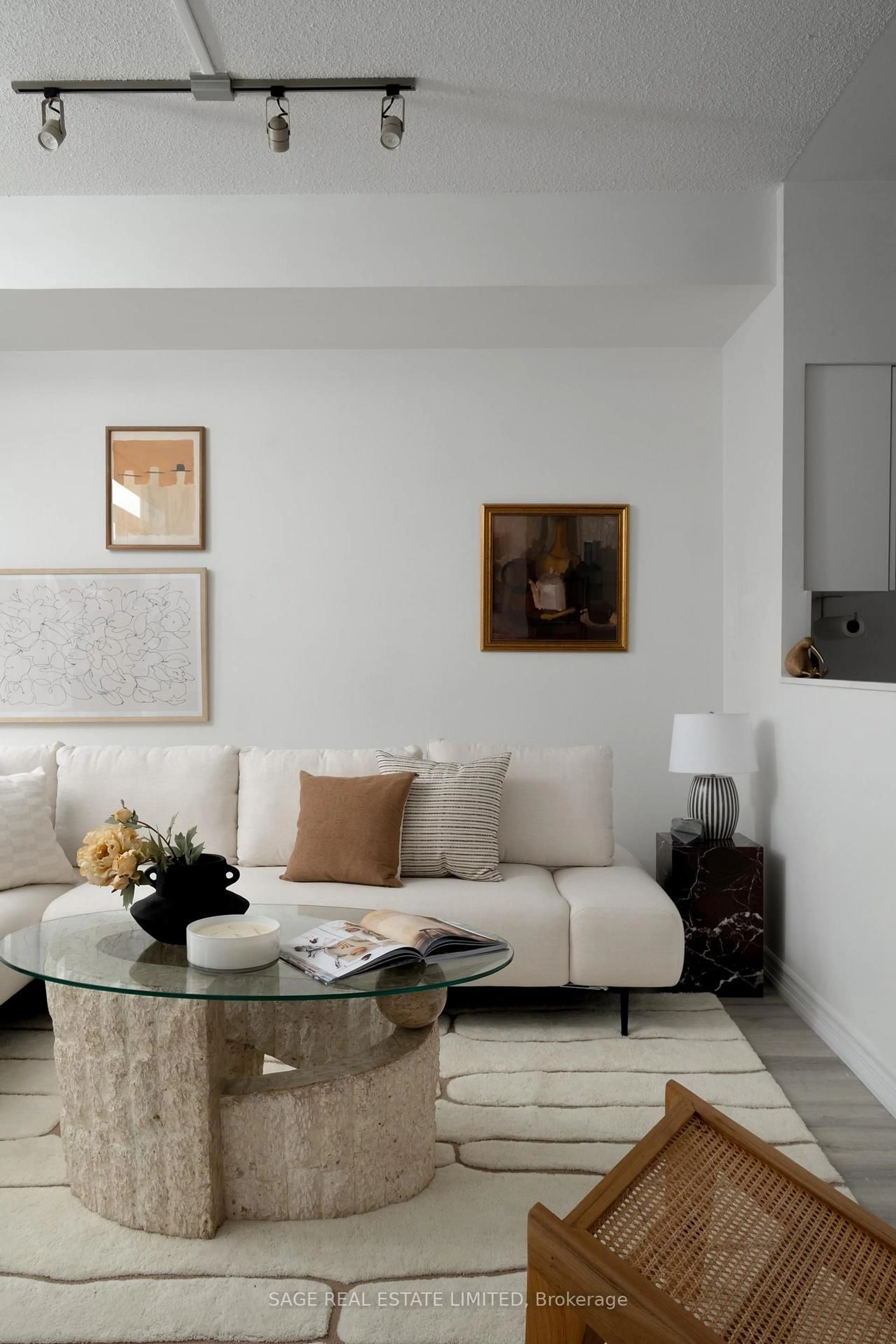 Living room with furniture, unknown for 70 Mill St #PH11, Toronto Ontario M5A 4R1