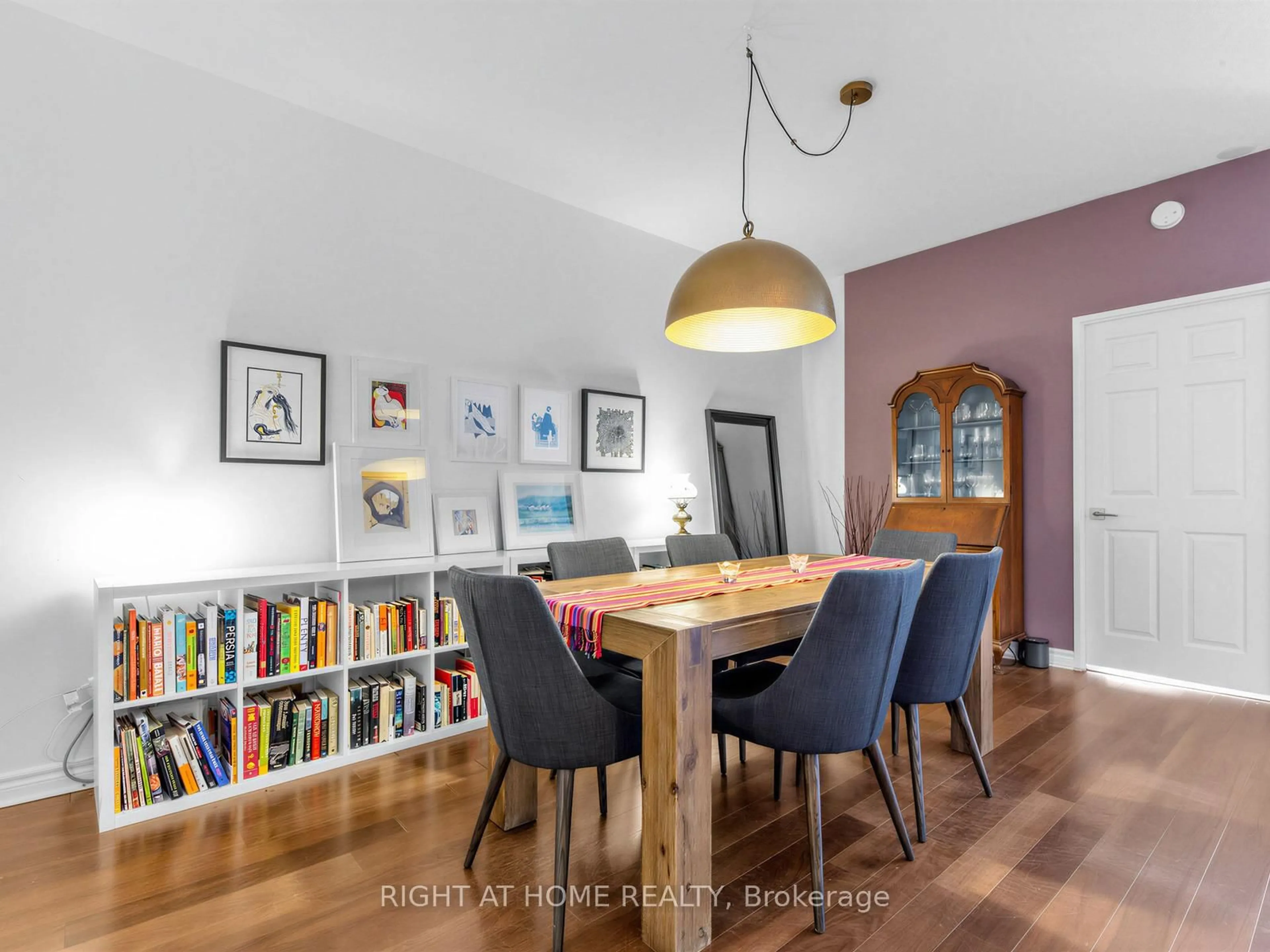 Dining room, wood/laminate floor for 11 Christie St #406, Toronto Ontario M6G 4C3