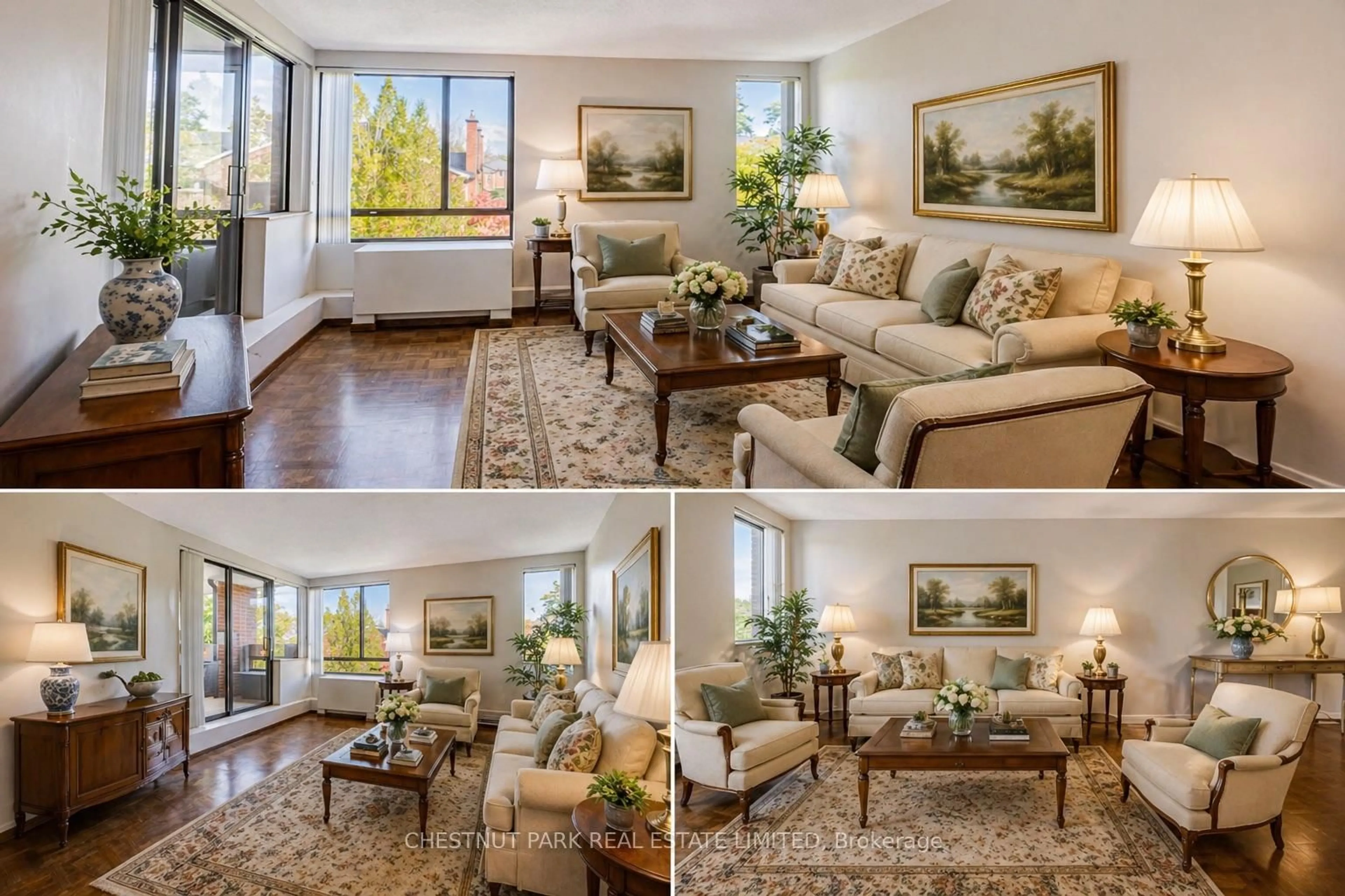 Living room with furniture, unknown for 40 Sylvan Valleyway #507, Toronto Ontario M5M 4M3