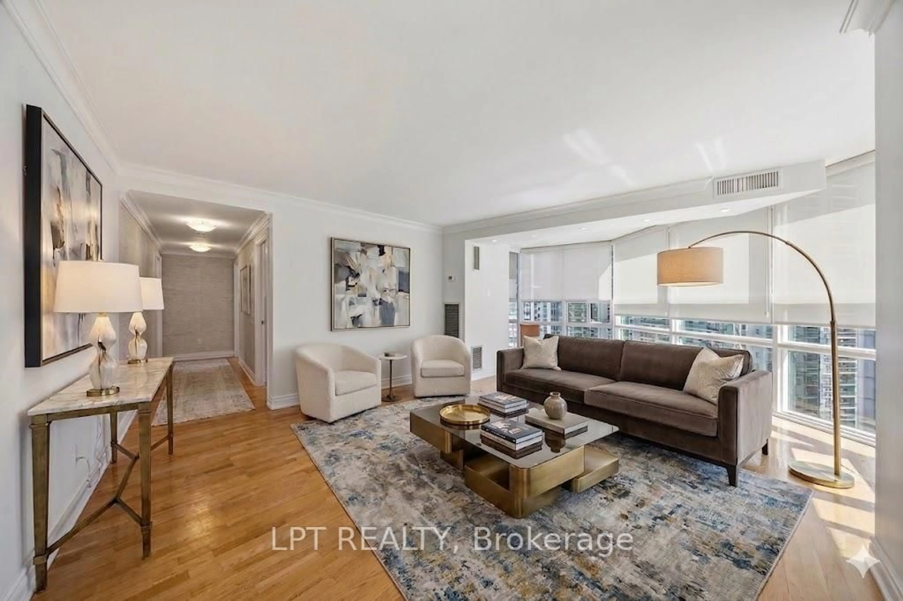 Living room with furniture, unknown for 131 Beecroft Rd #1806, Toronto Ontario M2N 6G9