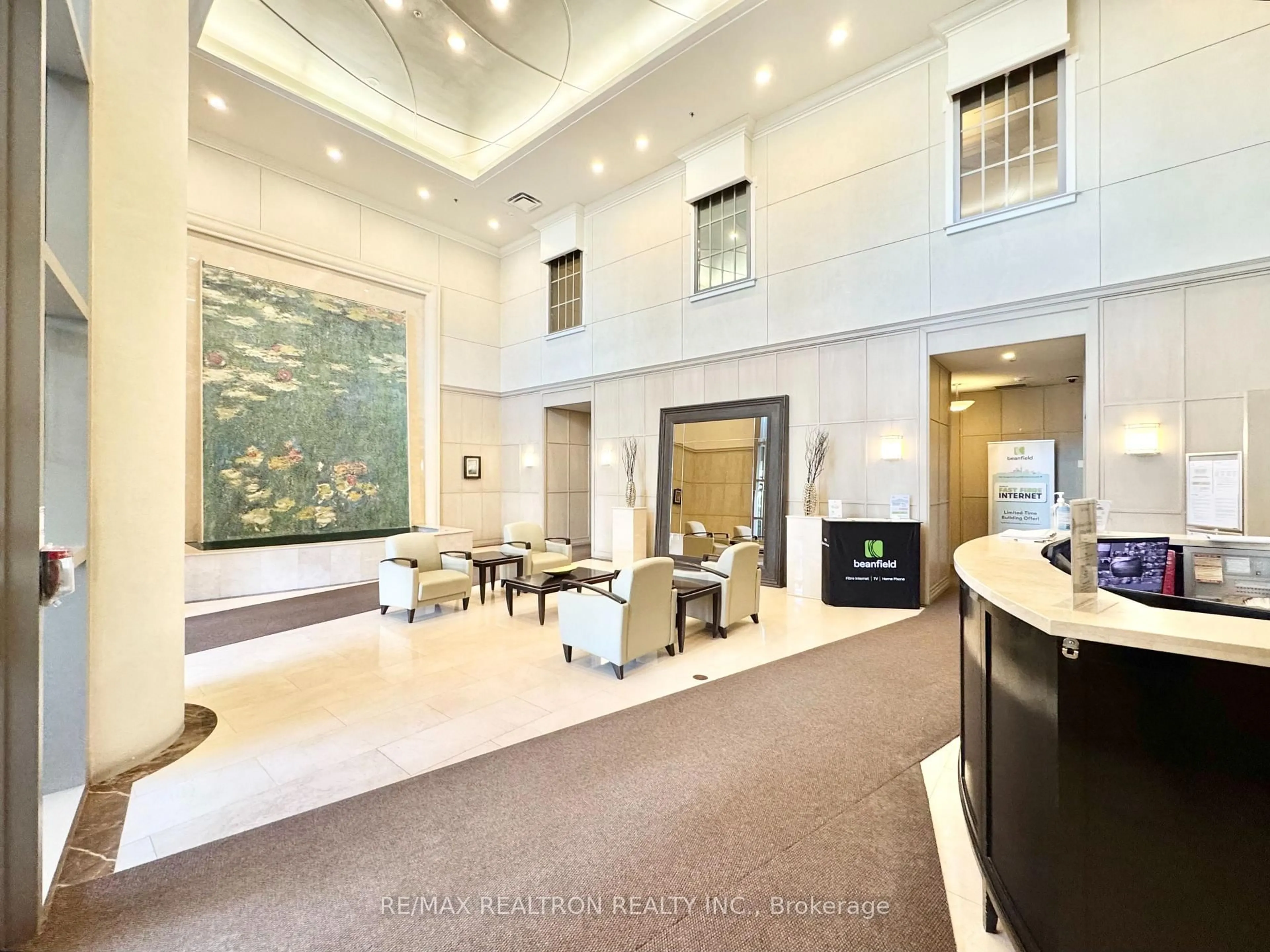 Lobby for 60 Byng Ave #1811, Toronto Ontario M2N 7K3