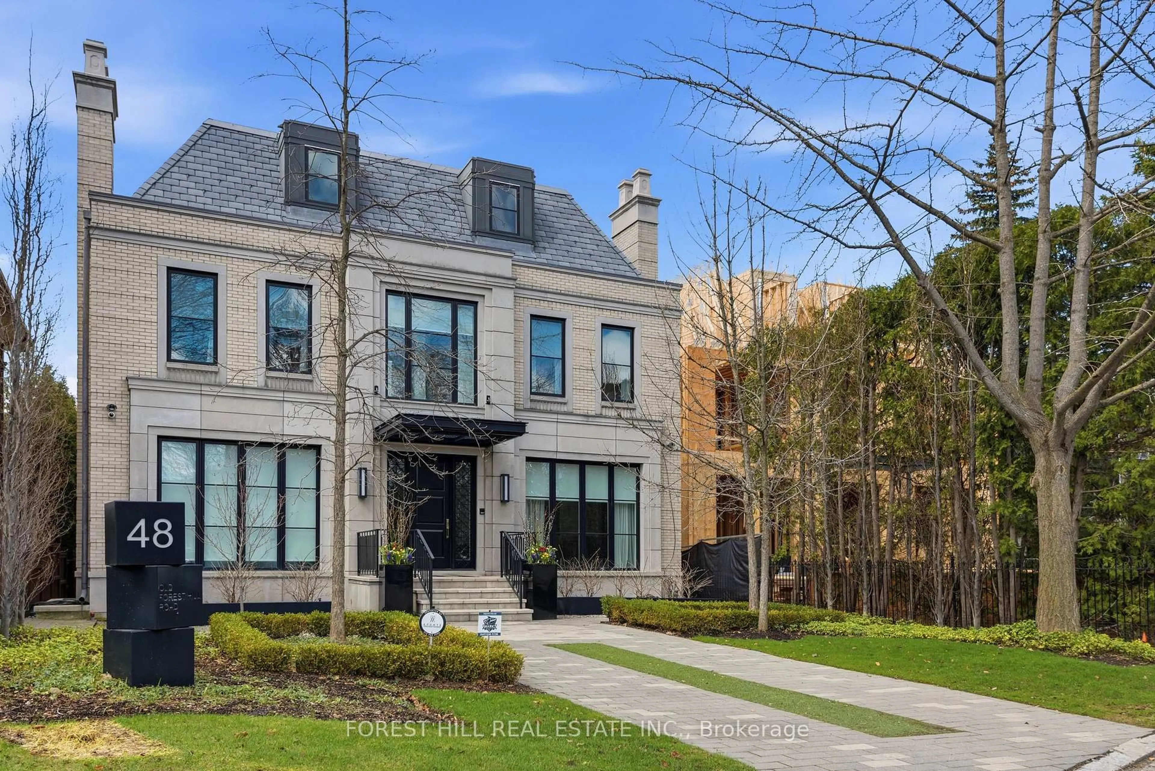 Home with brick exterior material, street for 48 Old Forest Hill Rd, Toronto Ontario M5P 2P9