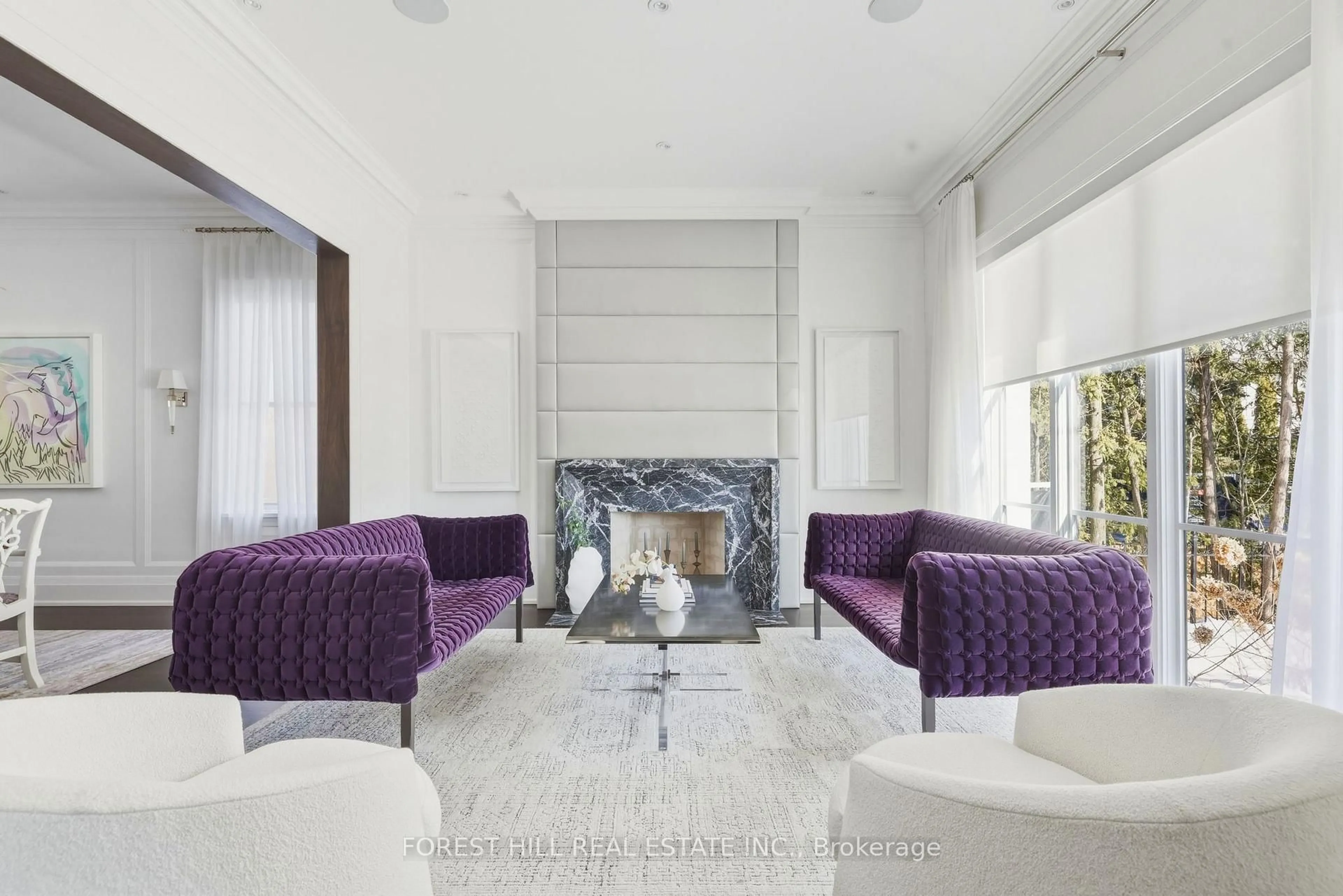 Living room with furniture, unknown for 48 Old Forest Hill Rd, Toronto Ontario M5P 2P9