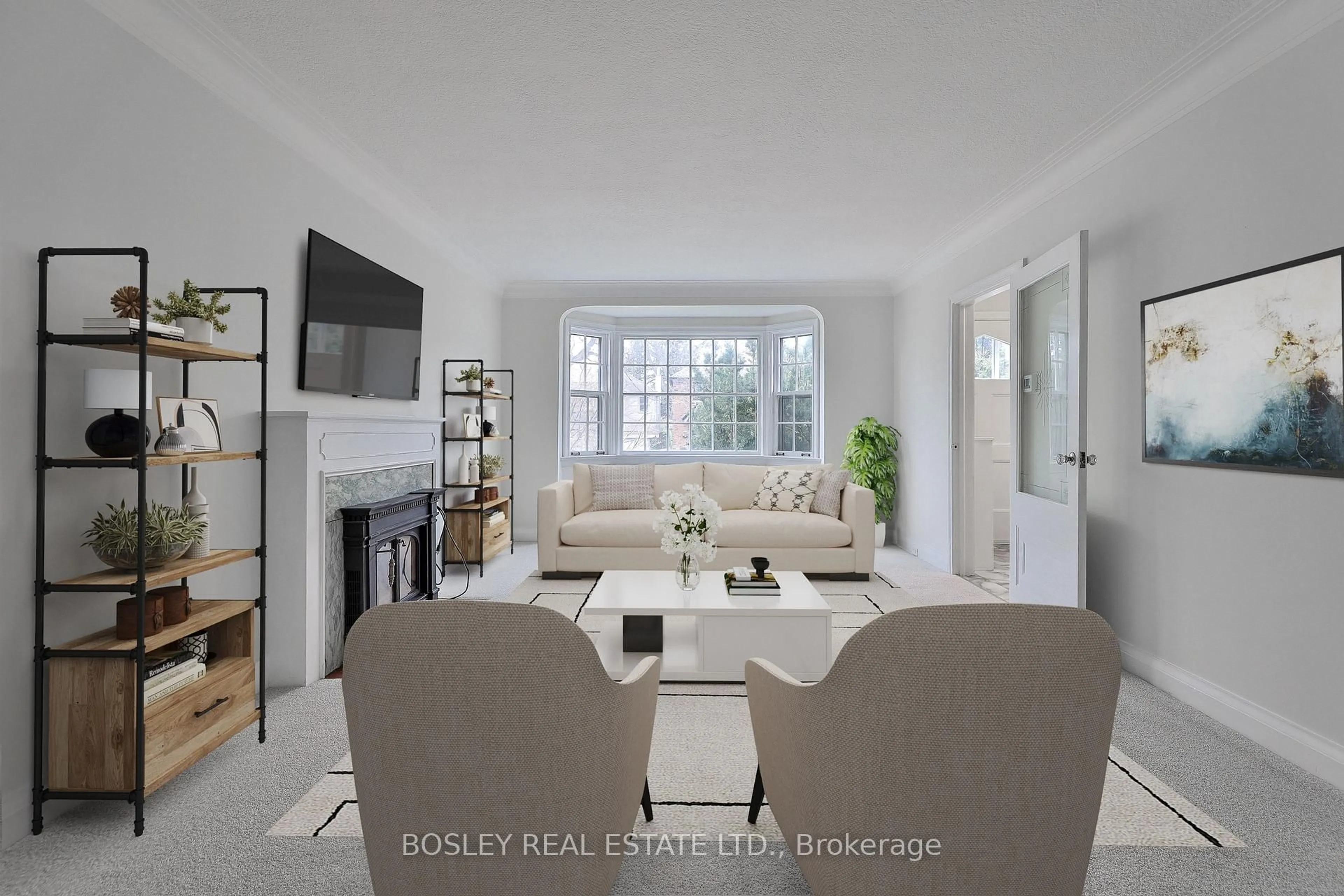 Living room with furniture, unknown for 432 Broadway Ave, Toronto Ontario M4G 2R1