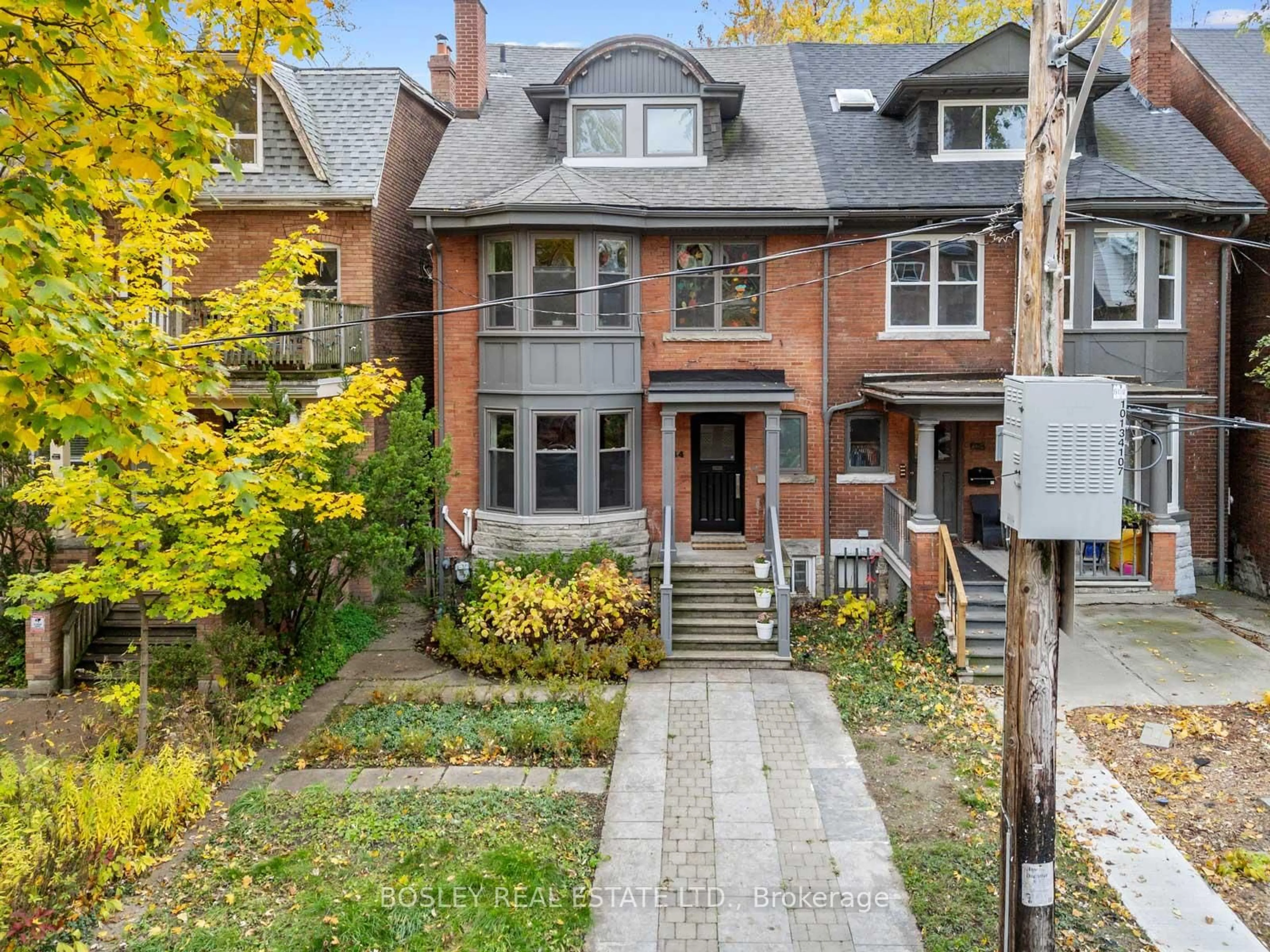 Home with brick exterior material, street for 144 Howland Ave, Toronto Ontario M5R 3B5