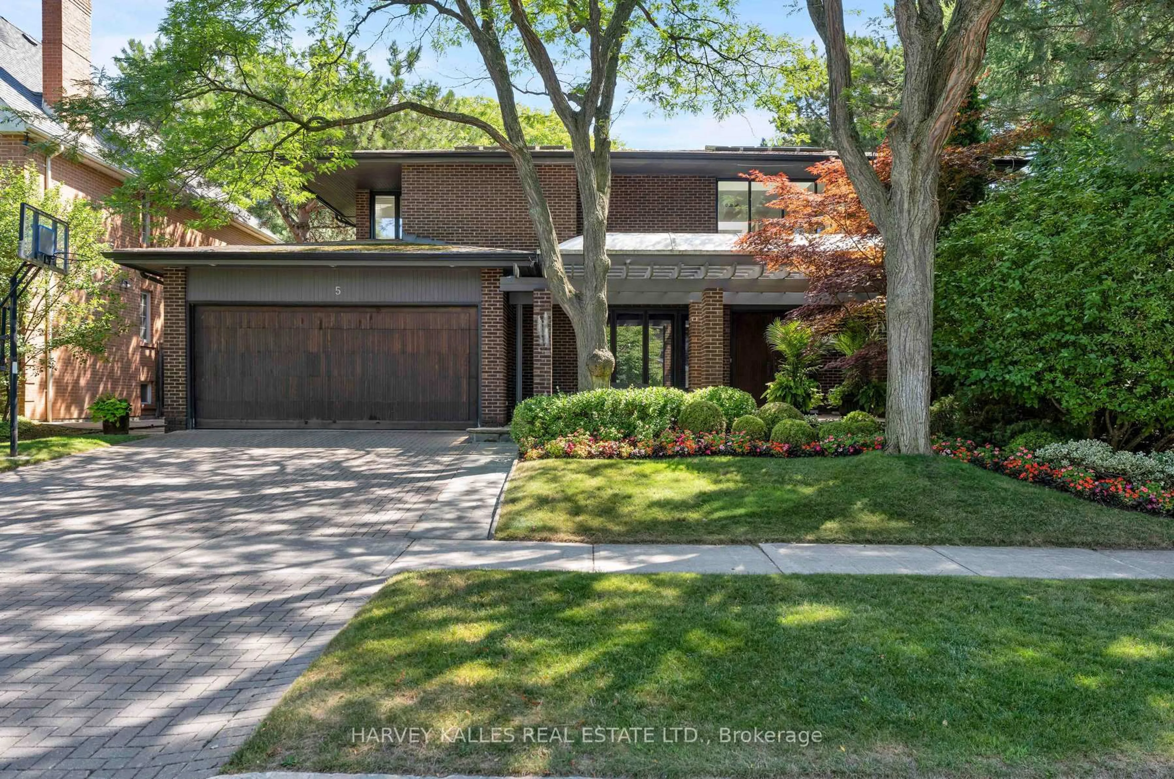 Home with brick exterior material, street for 5 Cosmic Dr, Toronto Ontario M3B 3L5