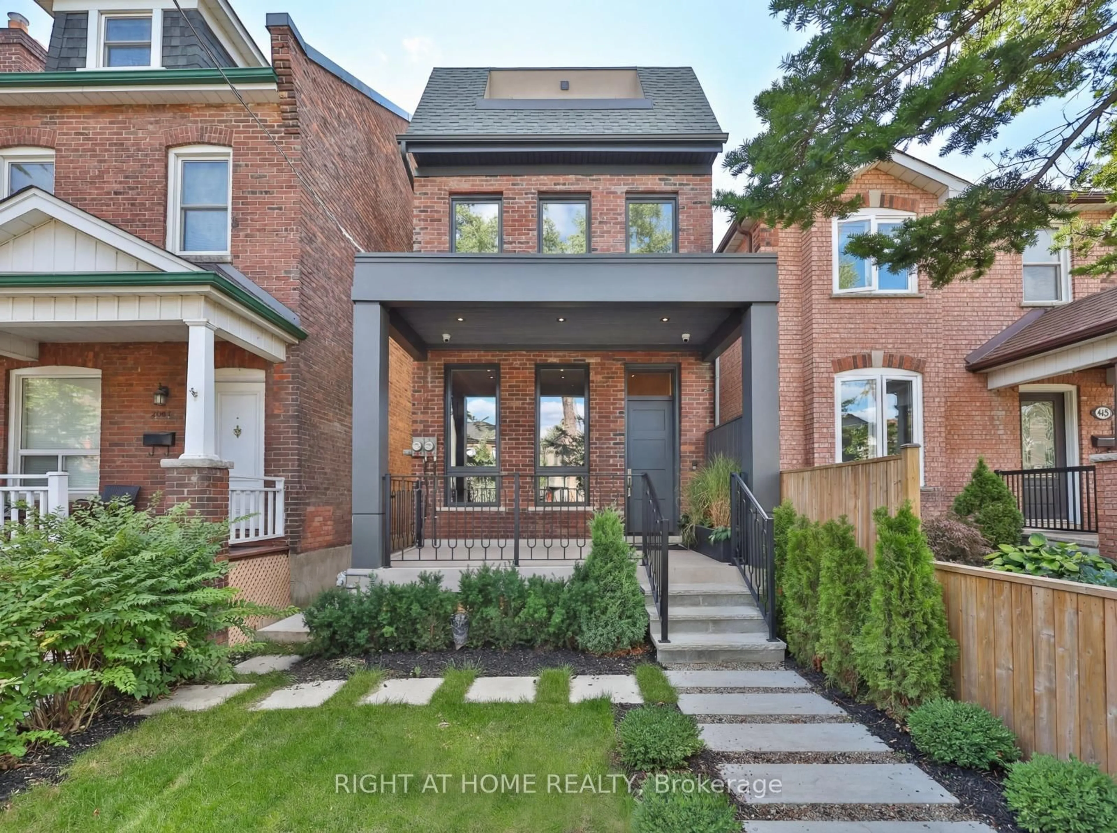 Home with brick exterior material, street for 444 Roxton Rd, Toronto Ontario M6G 3R4