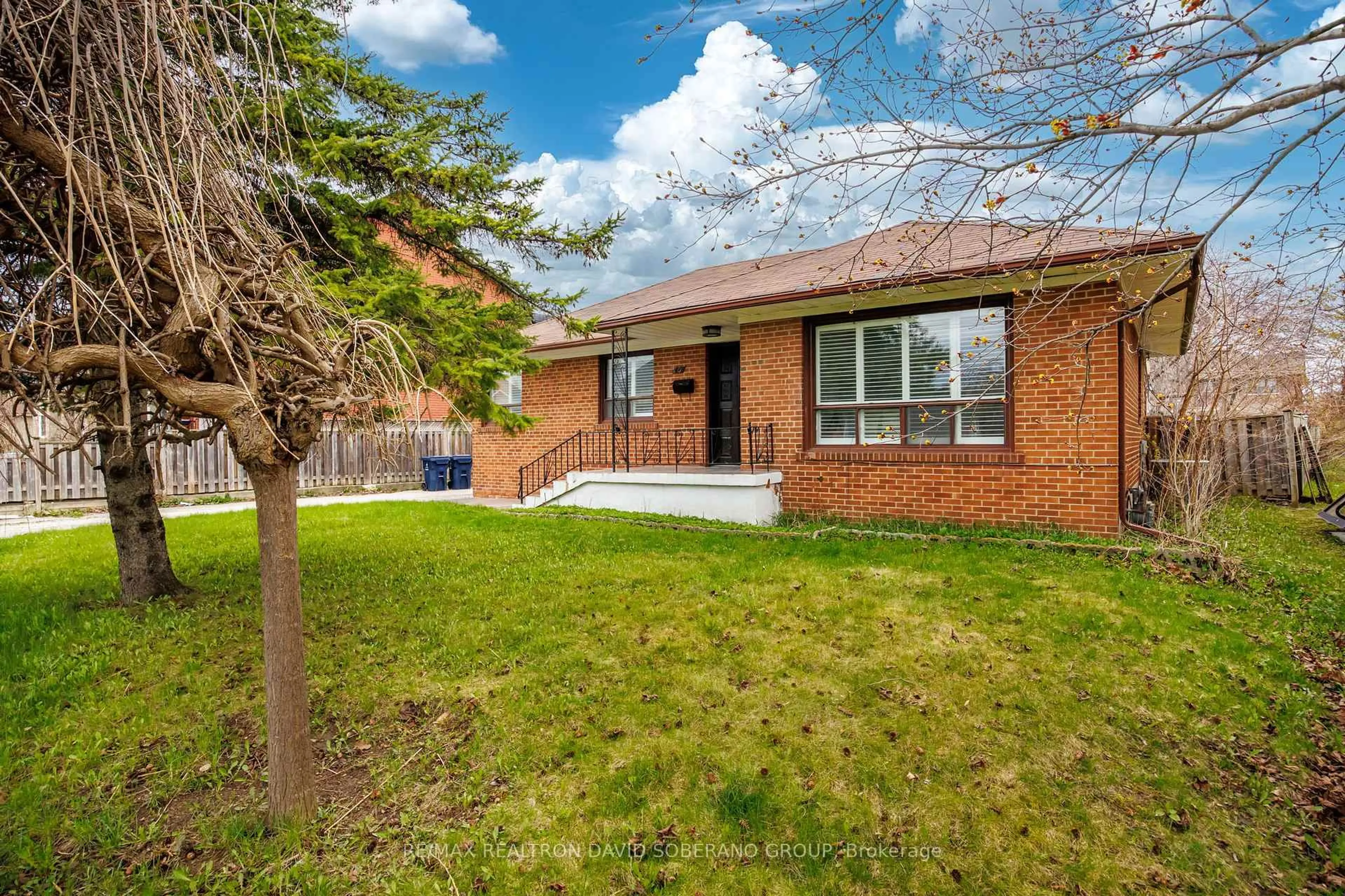 Home with brick exterior material, street for 16 Faith Ave, Toronto Ontario M3H 1W3