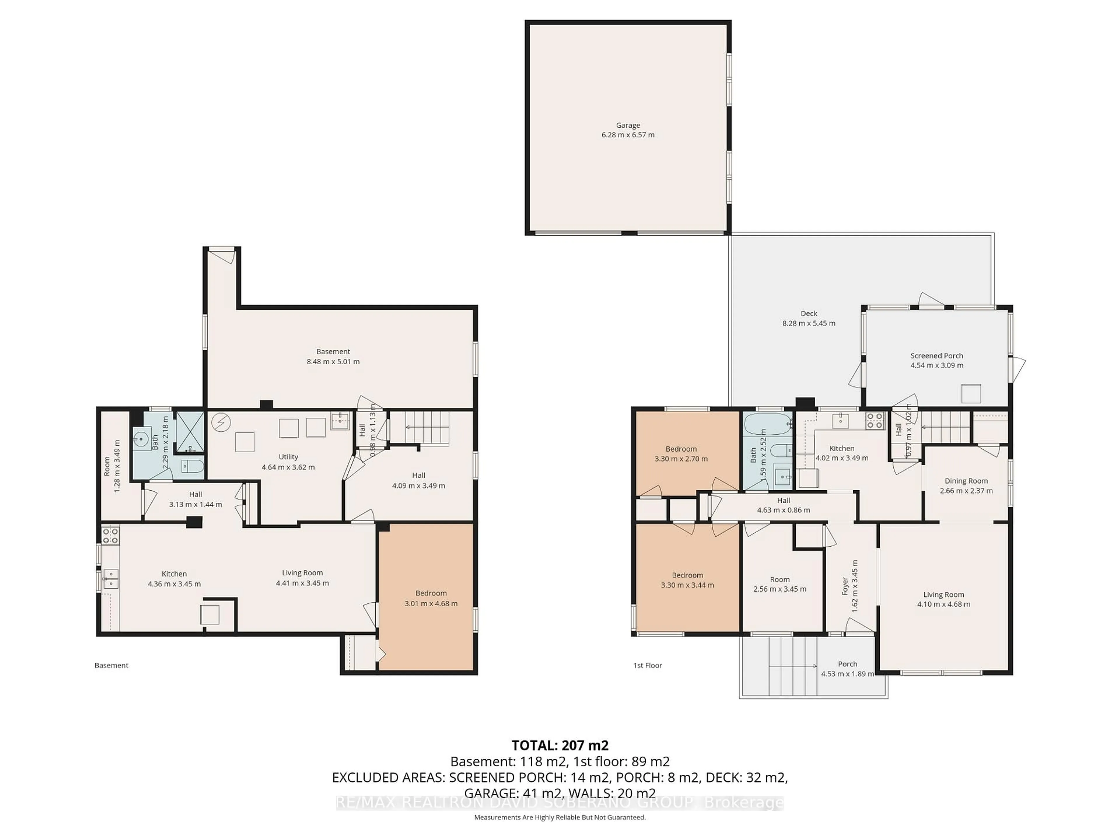 Floor plan for 16 Faith Ave, Toronto Ontario M3H 1W3