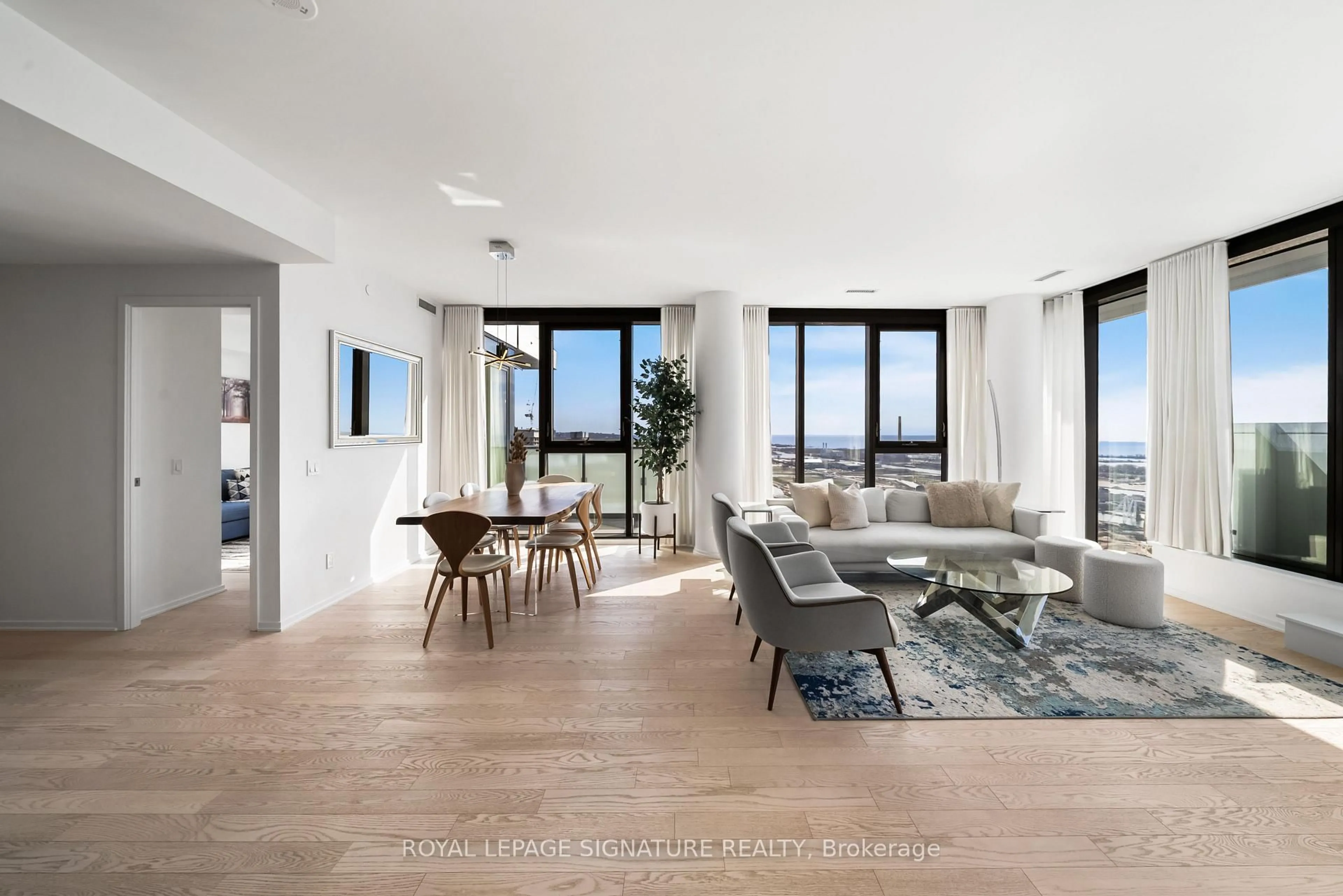 Living room with furniture, unknown for 16 Bonnycastle St #4304, Toronto Ontario M5A 4M6