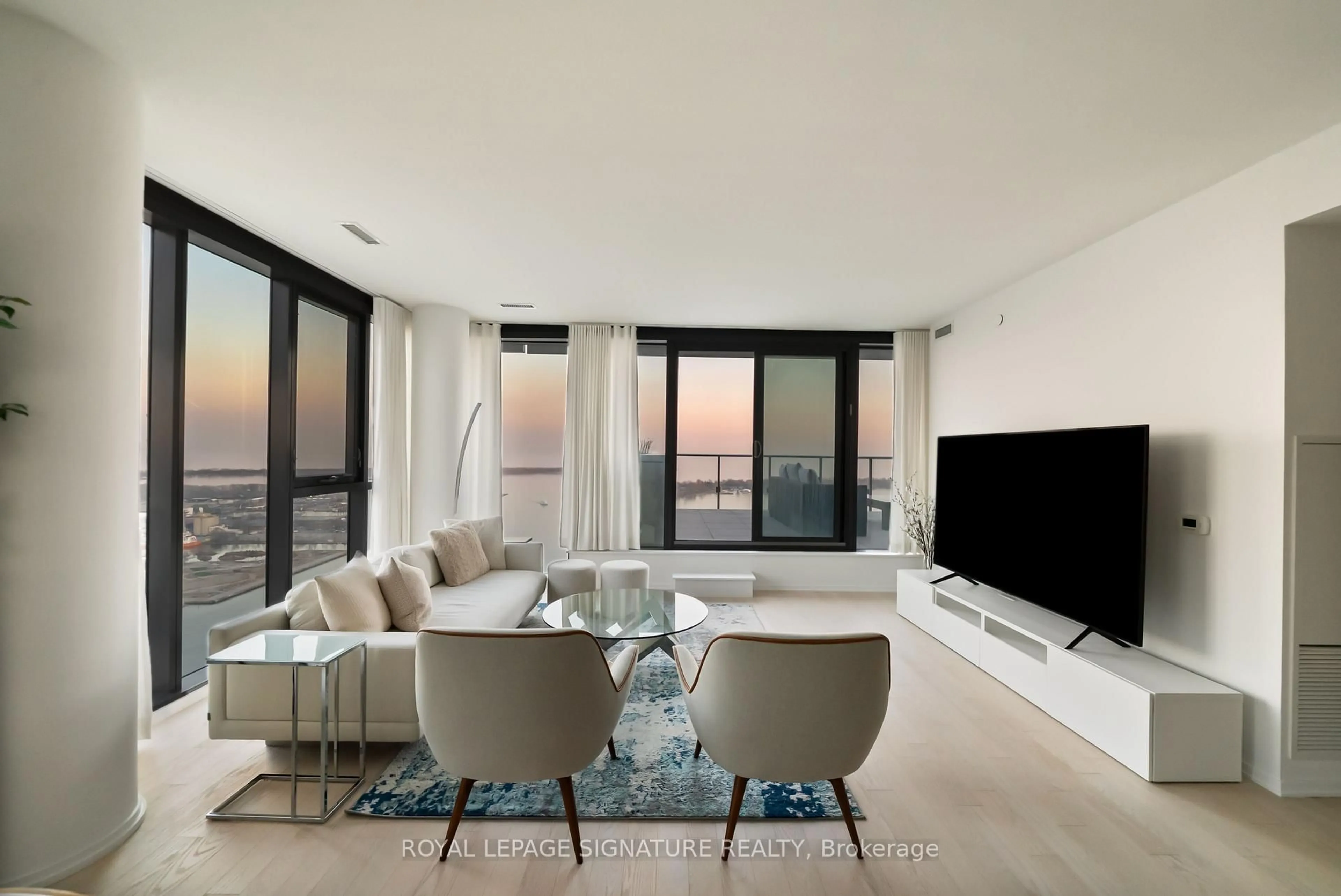 Living room with furniture, unknown for 16 Bonnycastle St #4304, Toronto Ontario M5A 4M6